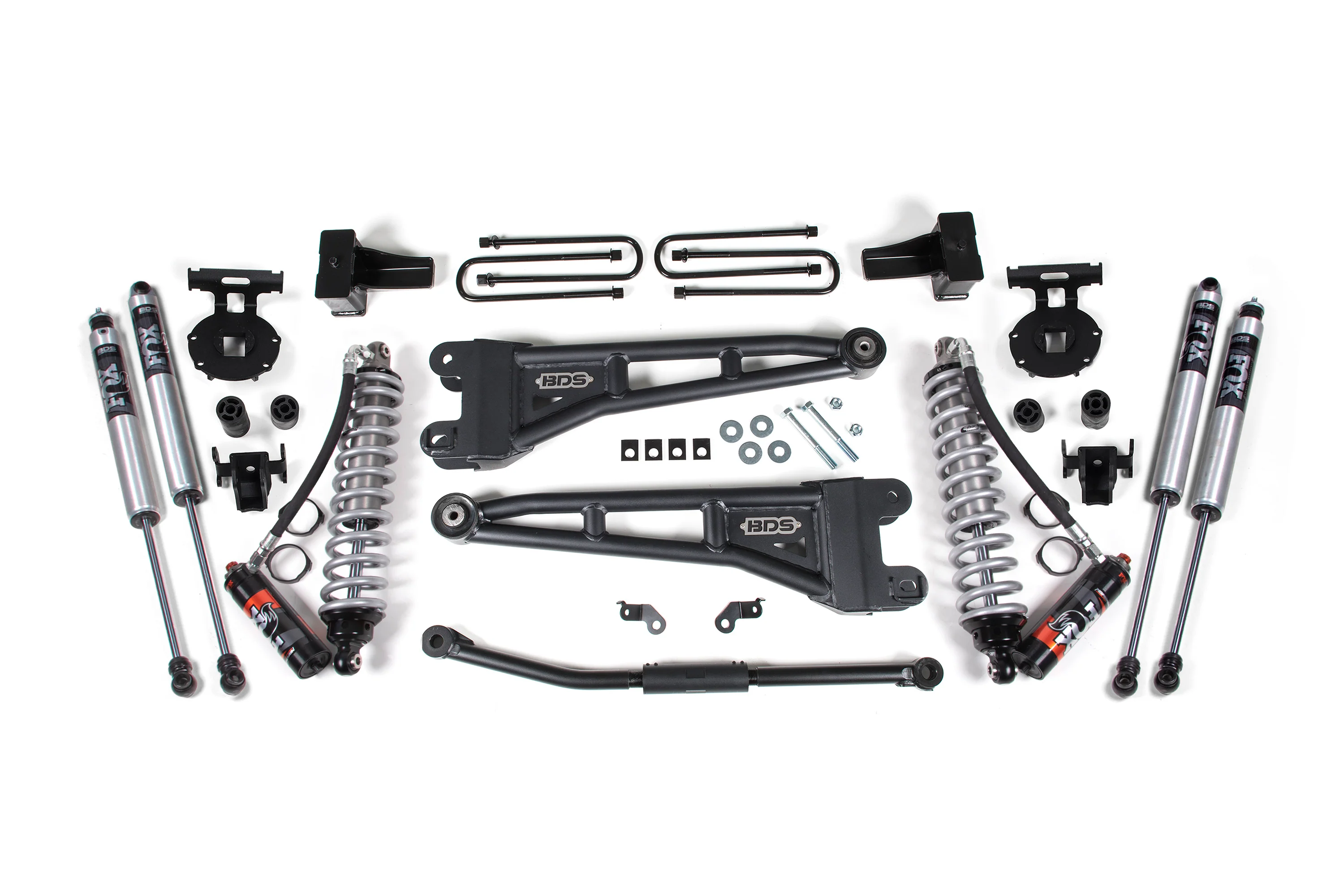 2.5 Inch Lift Kit w/ Radius Arm | FOX 2.5 Performance Elite Coilover Conversion | Ford F250/F350 Super Duty (11-16) 4WD | Diesel - Image 2