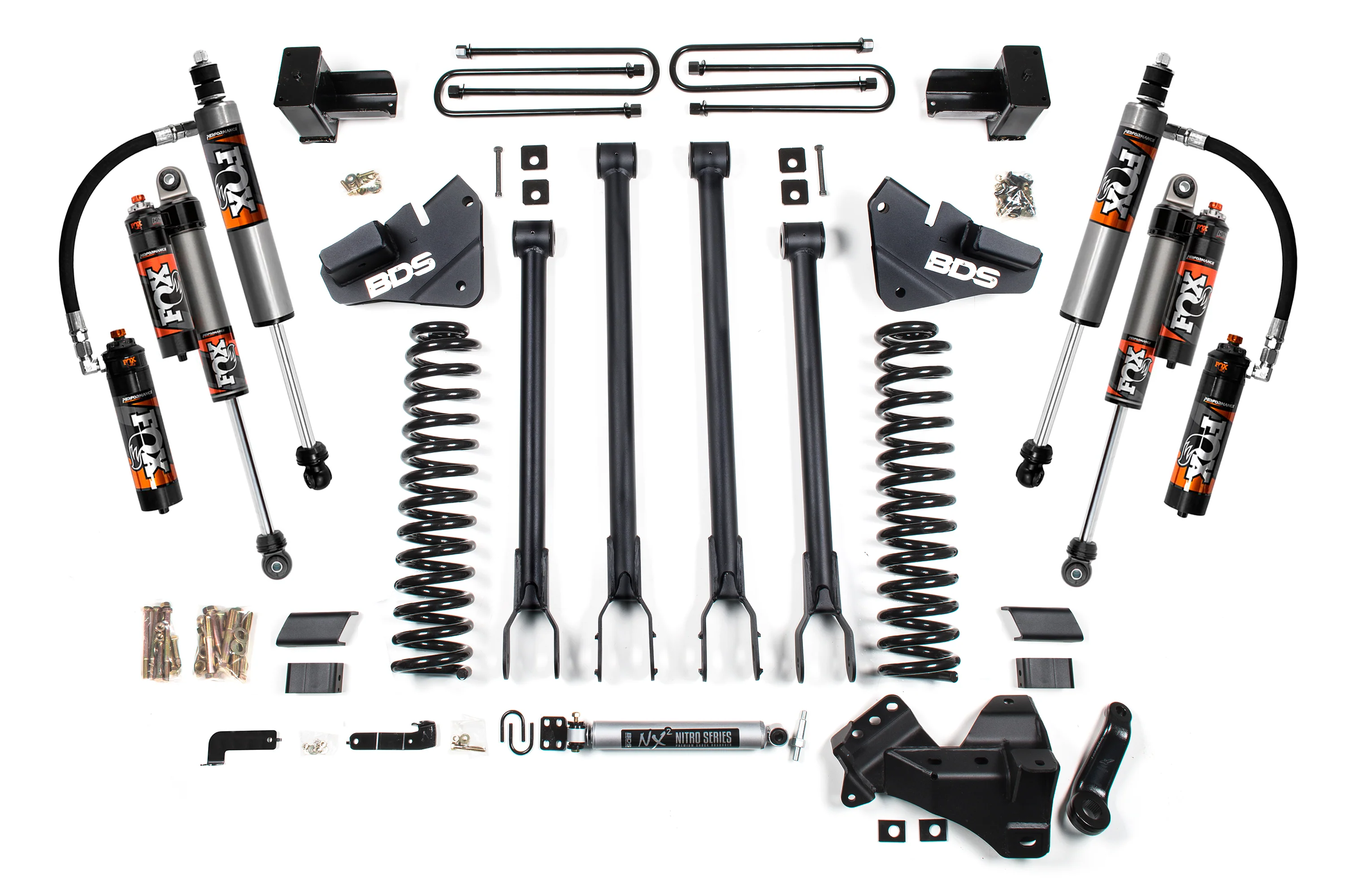 4 Inch Lift Kit | 4-Link Conversion | Ford F250 / F350 Super Duty (17-19) 4WD | Gas - Image 5