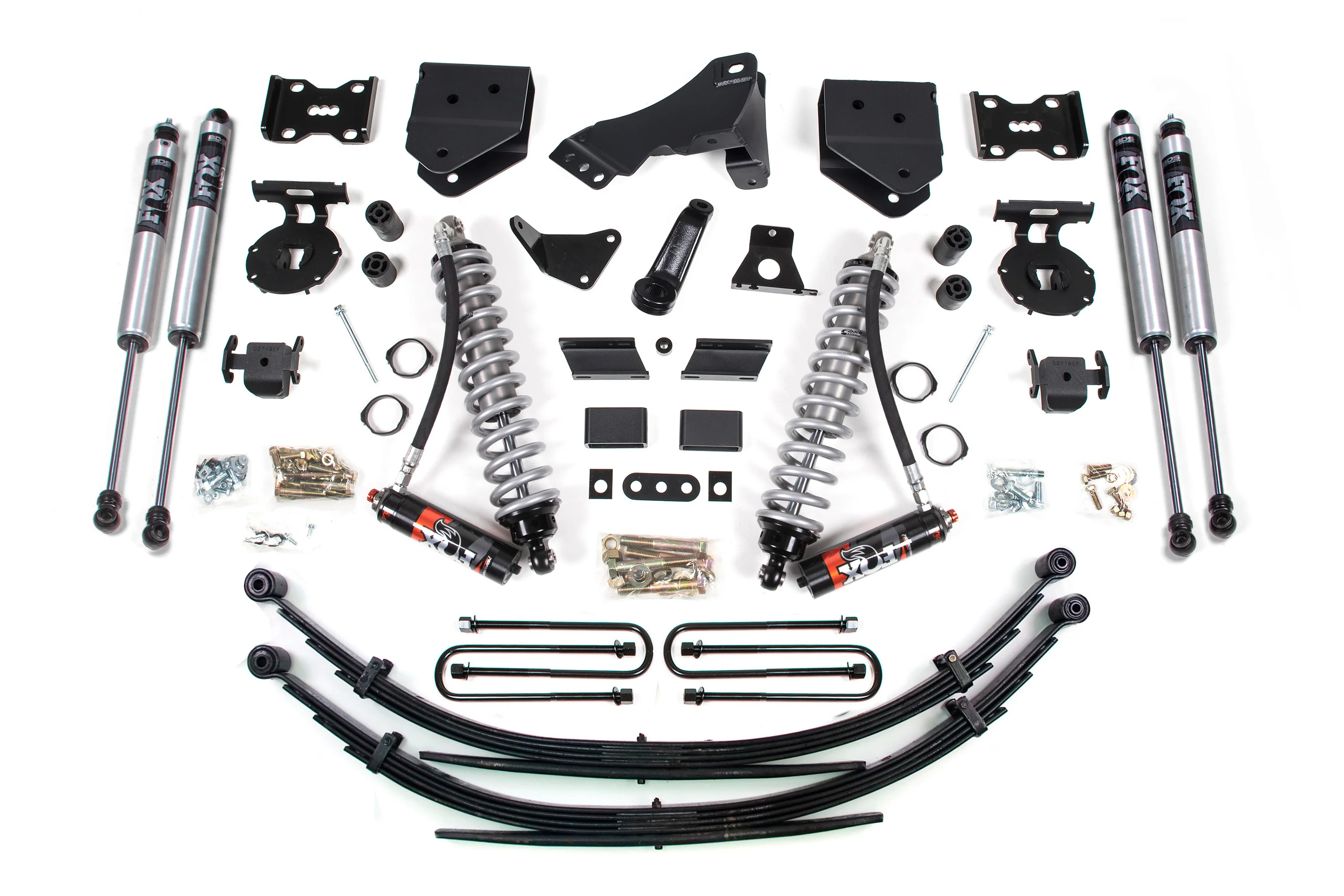 4 Inch Lift Kit | FOX 2.5 Performance Elite Coil-Over Conversion | Ford F250/F350 Super Duty (11-16) 4WD | Diesel - Image 2