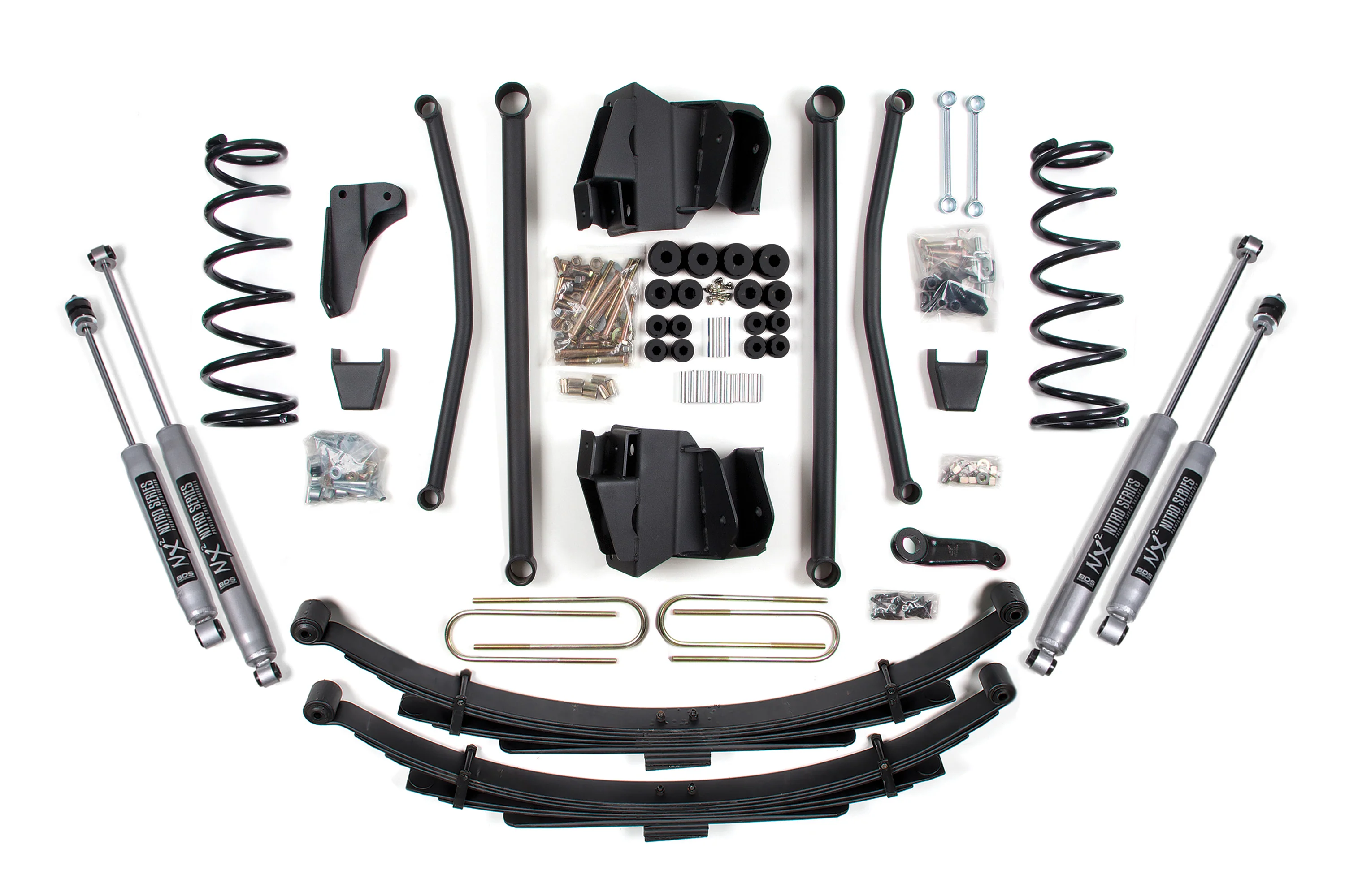 4 Inch Lift Kit | Long Arm | Dodge Ram 2500 Power Wagon (2008) 4WD | Gas - Image 4