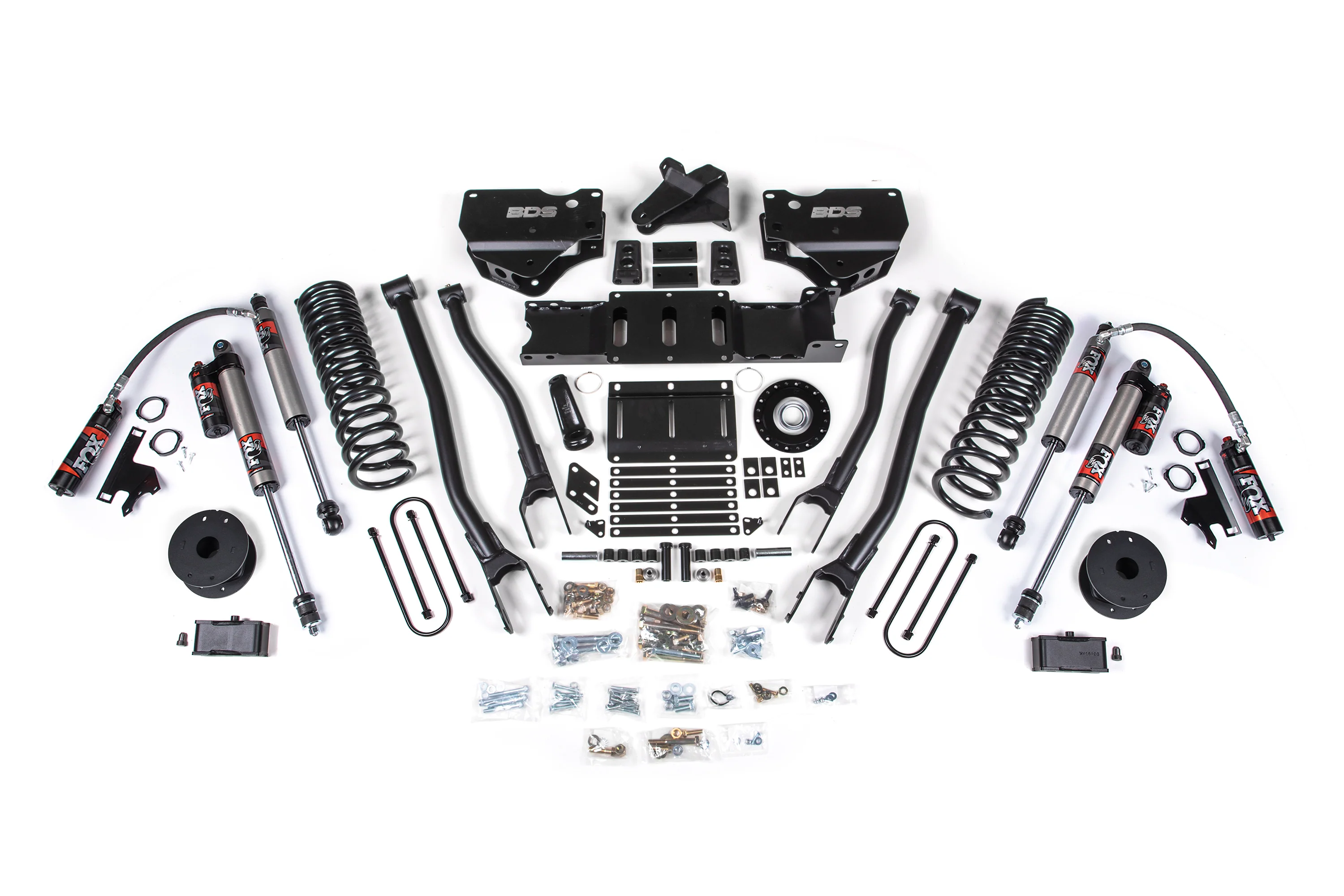 4 Inch Lift Kit w/ 4-Link | Extended Travel | Ram 3500 (25-26) 4WD | Gas - Image 10