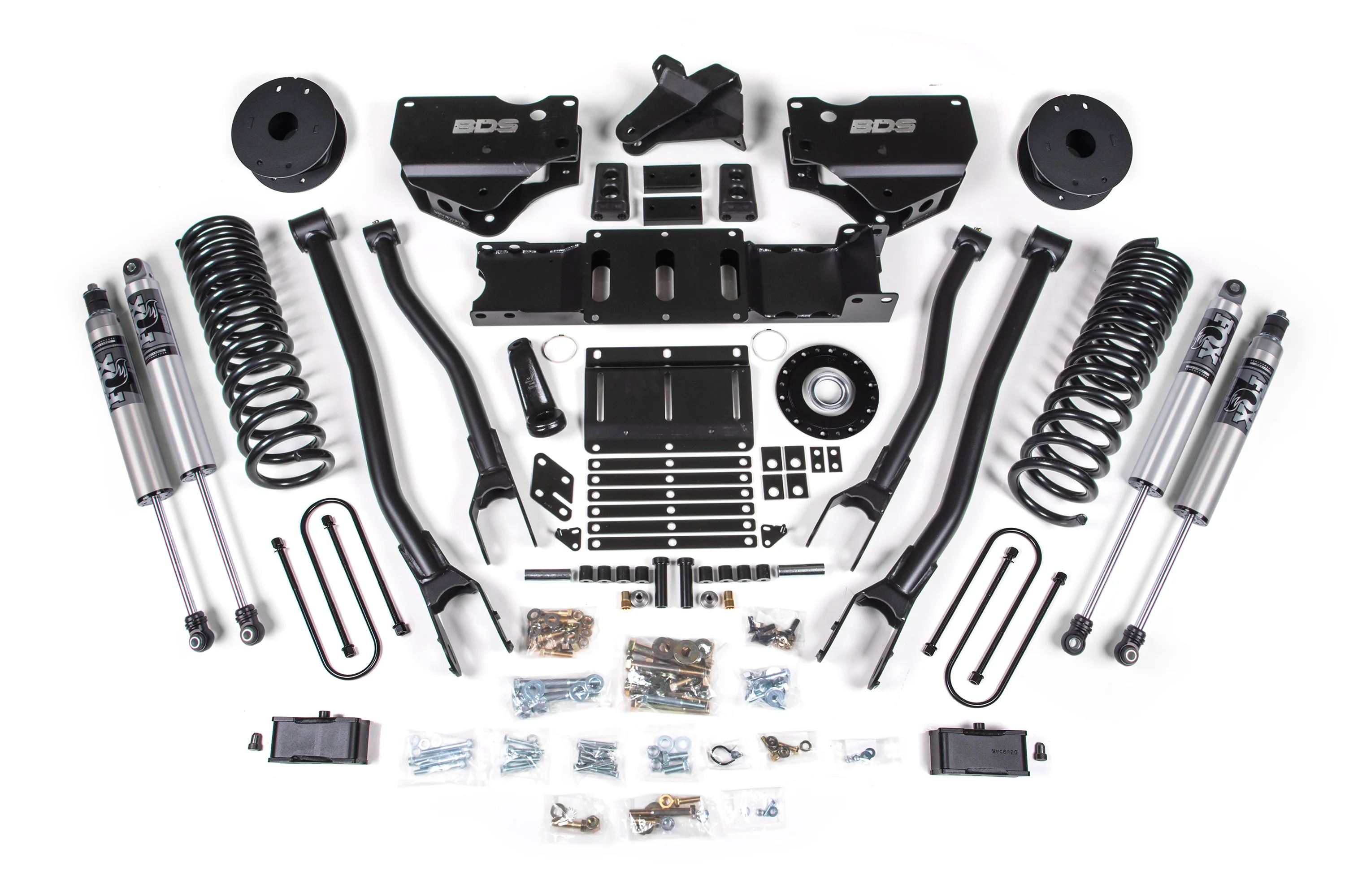 4 Inch Lift Kit w/ 4-Link | Extended Travel | Ram 3500 (25-26) 4WD | Gas - Image 13