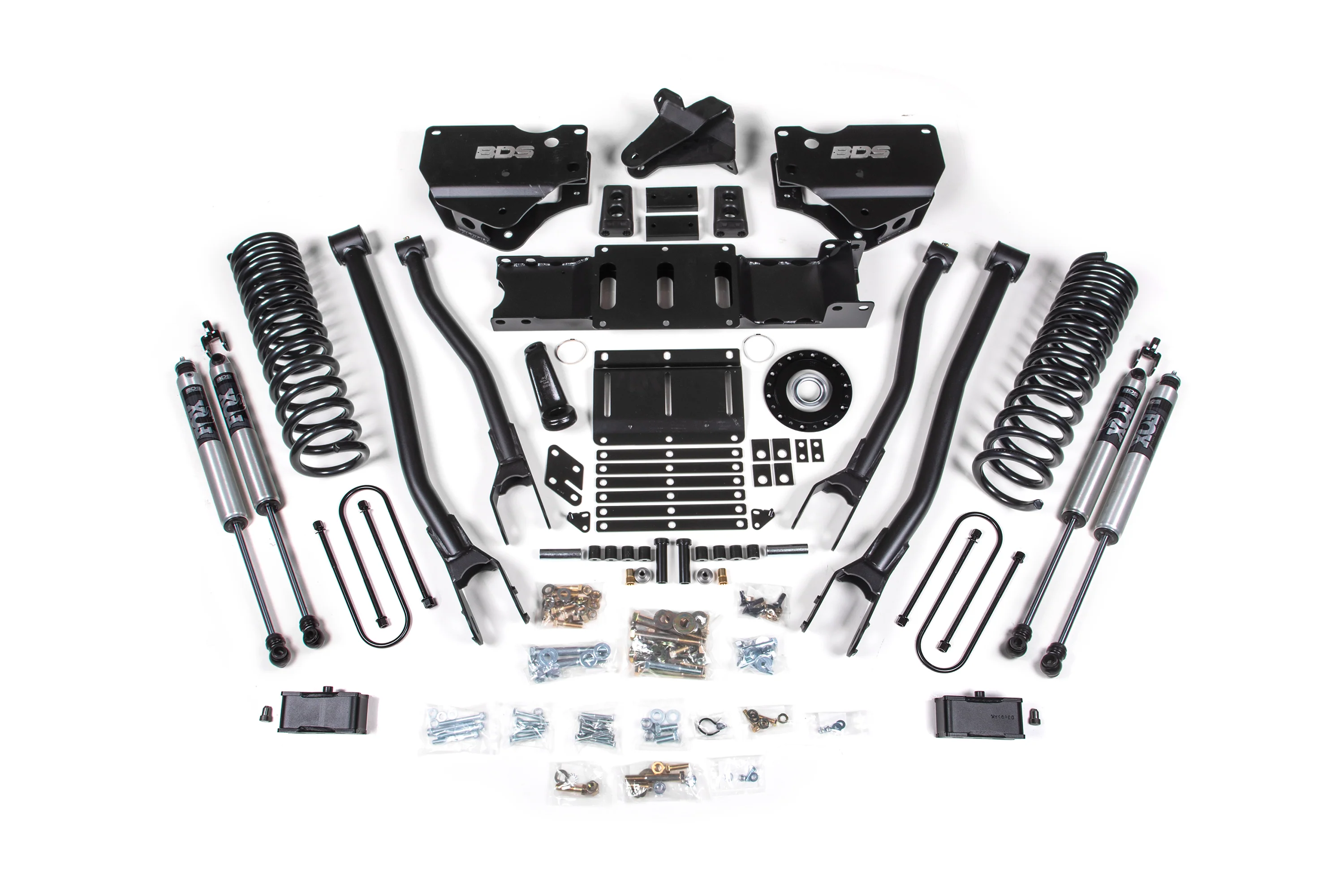 4 Inch Lift Kit w/ 4-Link | Extended Travel | Ram 3500 (25-26) 4WD | Gas - Image 7