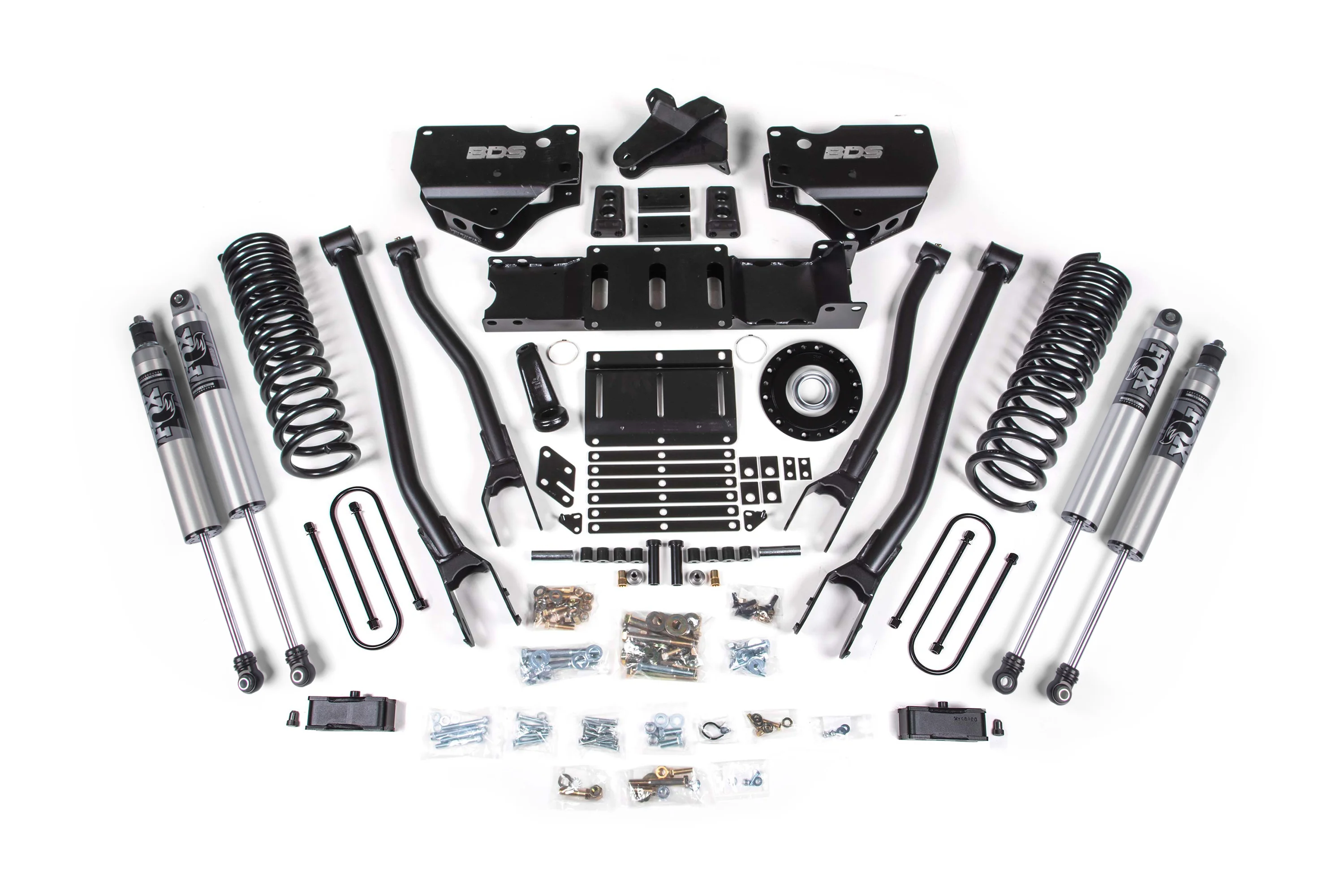 4 Inch Lift Kit w/ 4-Link | Extended Travel | Ram 3500 (25-26) 4WD | Gas - Image 9