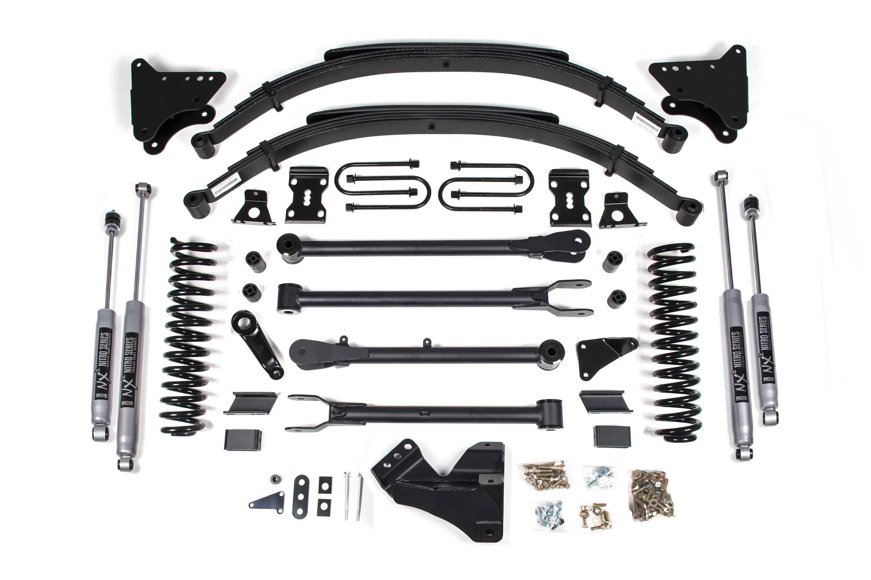 4 Inch Lift Kit w/ 4-Link | Ford F250/F350 Super Duty (08-10) 4WD | Gas - Image 4