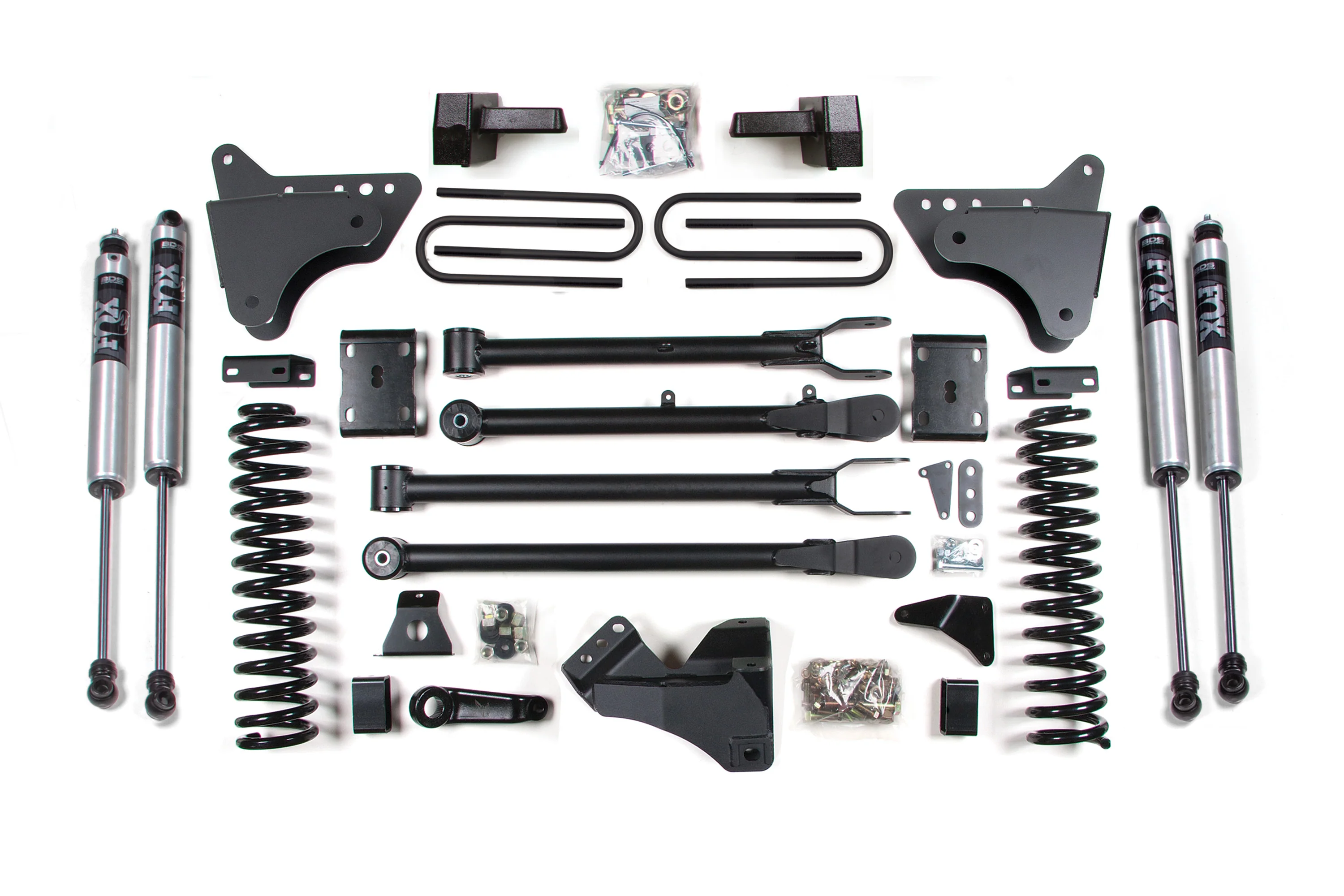 4 Inch Lift Kit w/ 4-Link | Ford F250/F350 Super Duty (11-16) 4WD | Diesel - Image 2