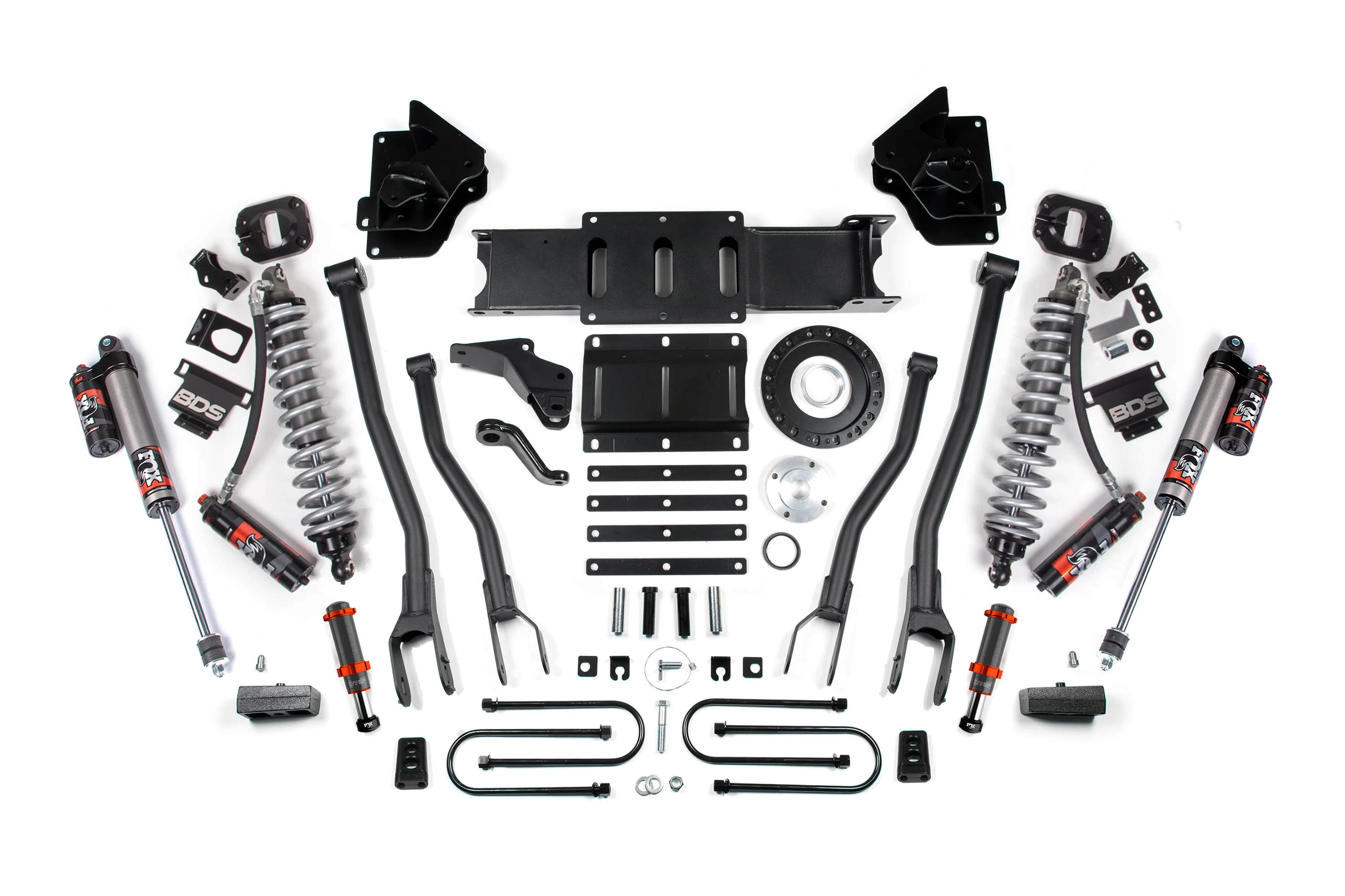 4 Inch Lift Kit w/ 4-Link | FOX 2.5 Coil-Over Conversion - Performance Elite | Ram 3500 (13-18) 4WD | Diesel - Image 4