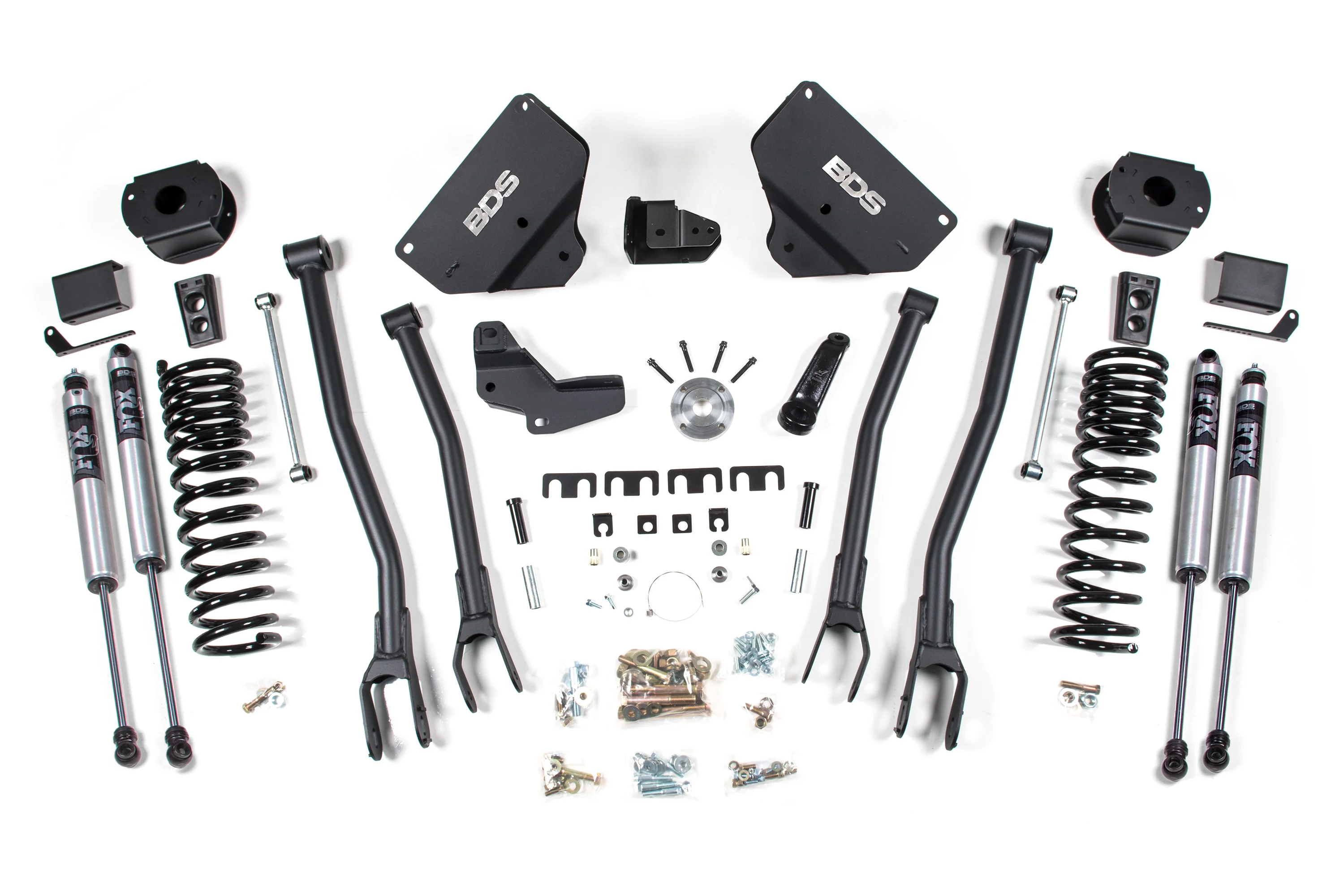 4 Inch Lift Kit w/ 4-Link | Ram 2500 w/ Rear Air Ride (14-18) 4WD | Diesel - Image 2