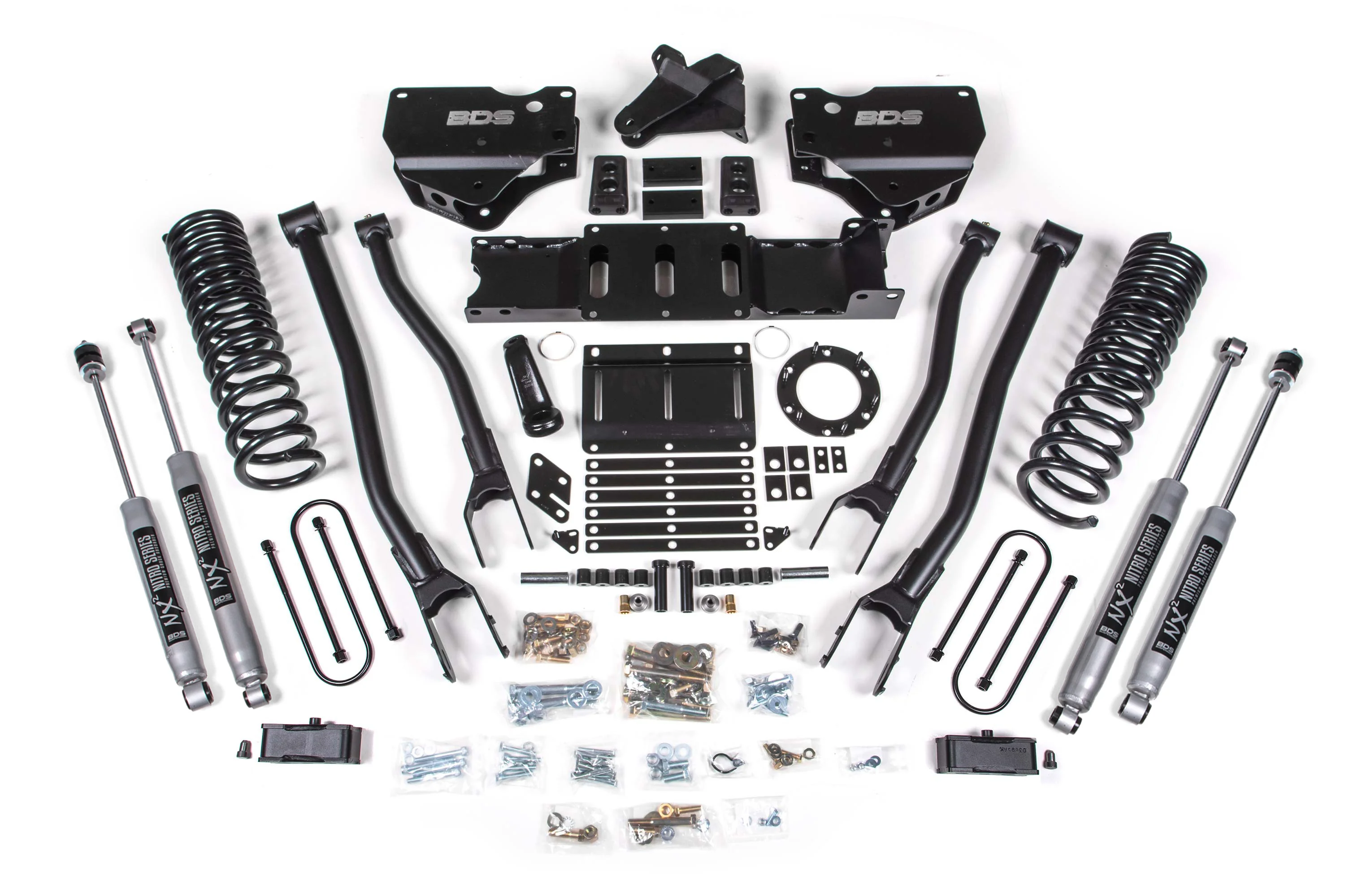 4 Inch Lift Kit w/ 4-Link | Ram 3500 (19-24) 4WD | Diesel - Image 13