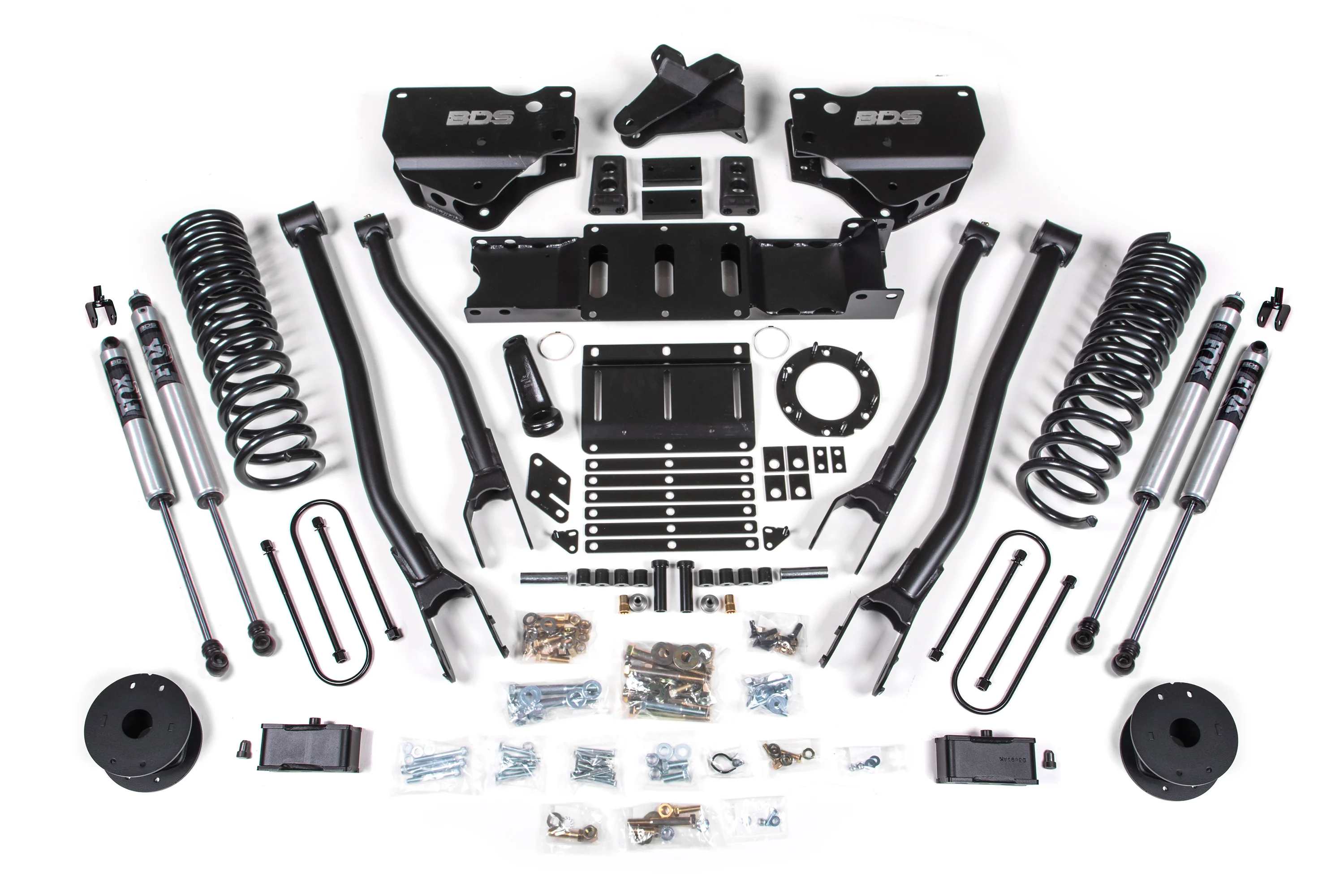 4 Inch Lift Kit w/ 4-Link | Ram 3500 w/ Rear Air Ride (19-24) 4WD | Diesel - Image 7