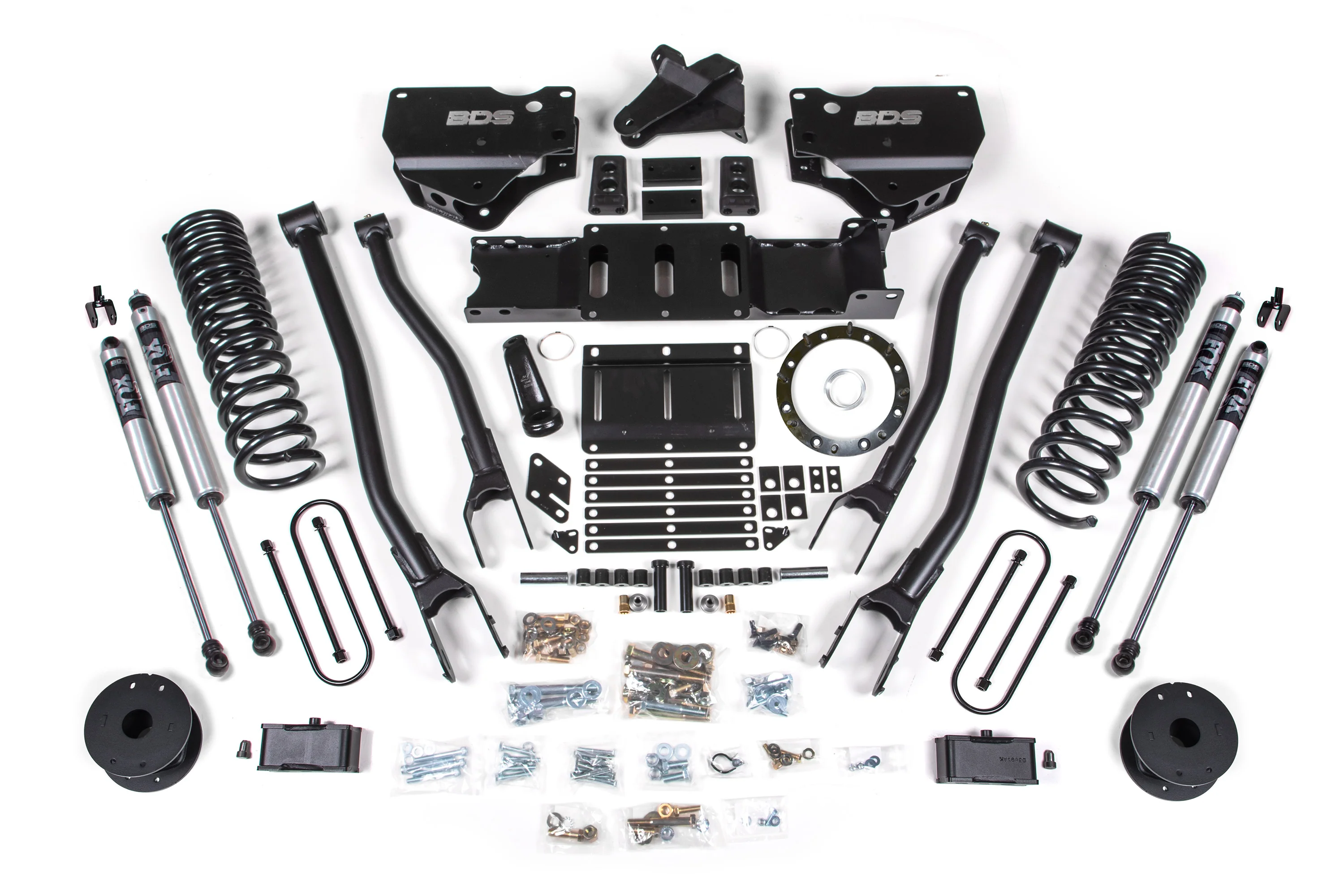 4 Inch Lift Kit w/ 4-Link | Ram 3500 w/ Rear Air Ride (19-24) 4WD | Diesel - Image 8