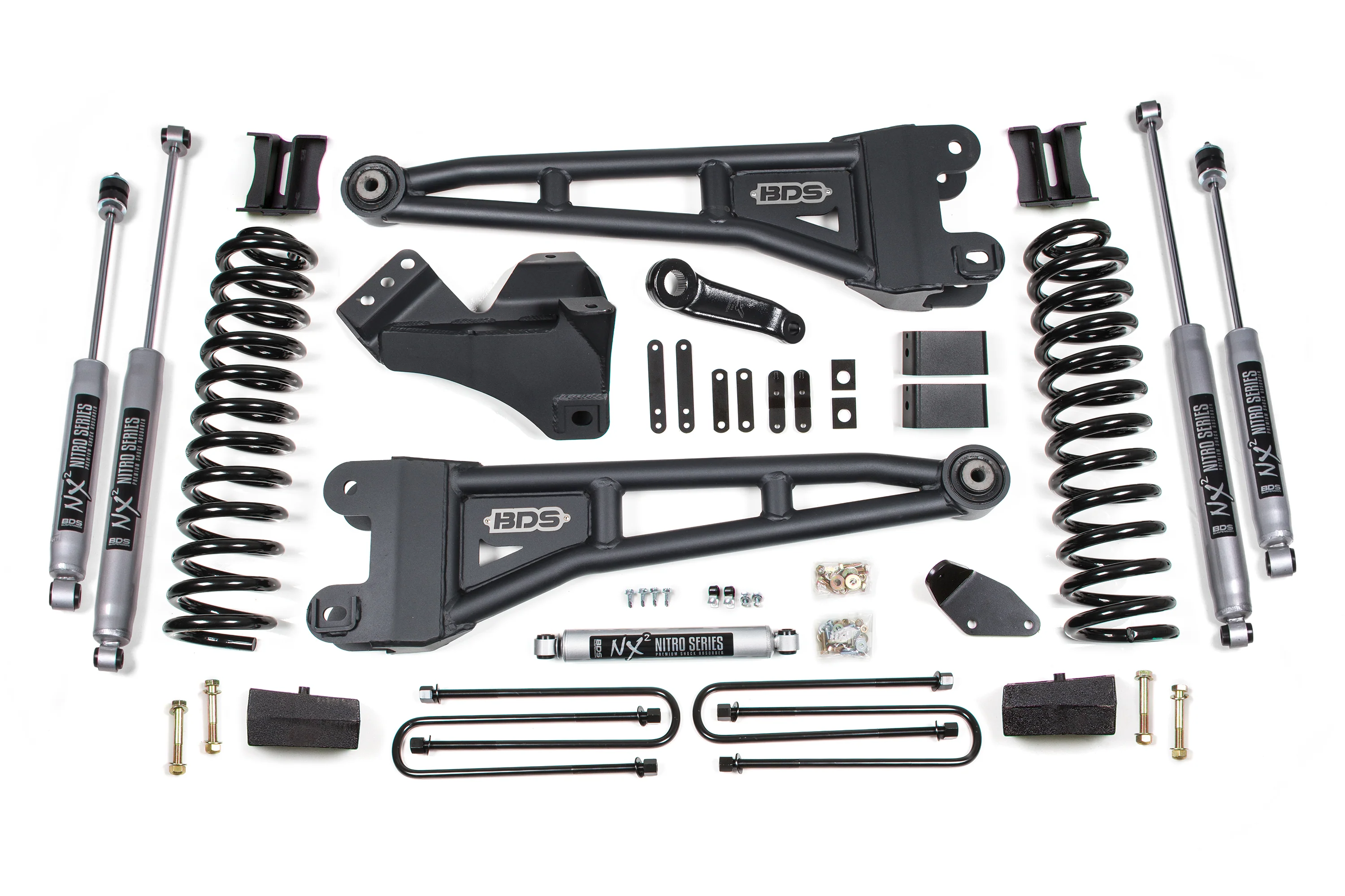 4 Inch Lift Kit w/ Radius Arm | Ford F250/F350 Super Duty (05-07) 4WD | Gas