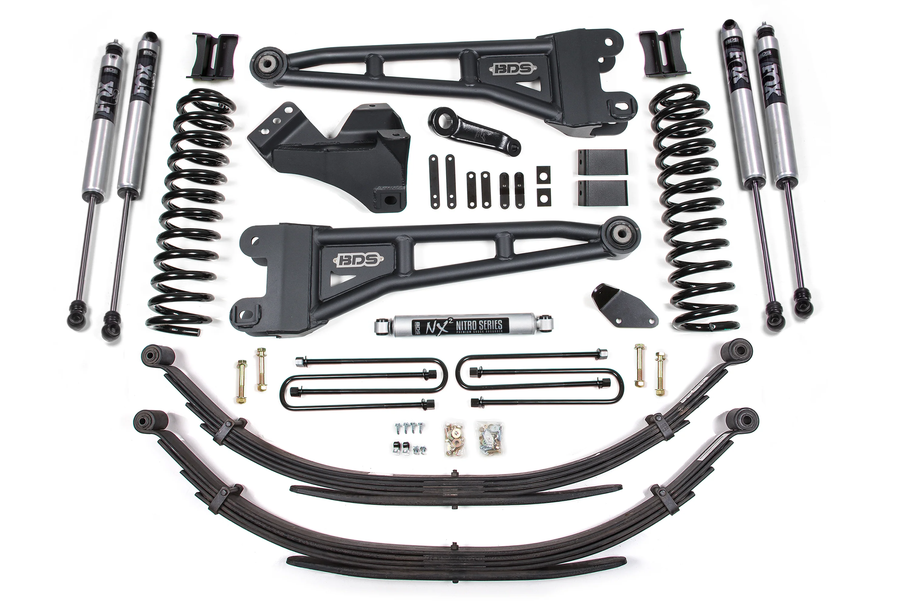 4 Inch Lift Kit w/ Radius Arm | Ford F250/F350 Super Duty (05-07) 4WD | Gas - Image 3