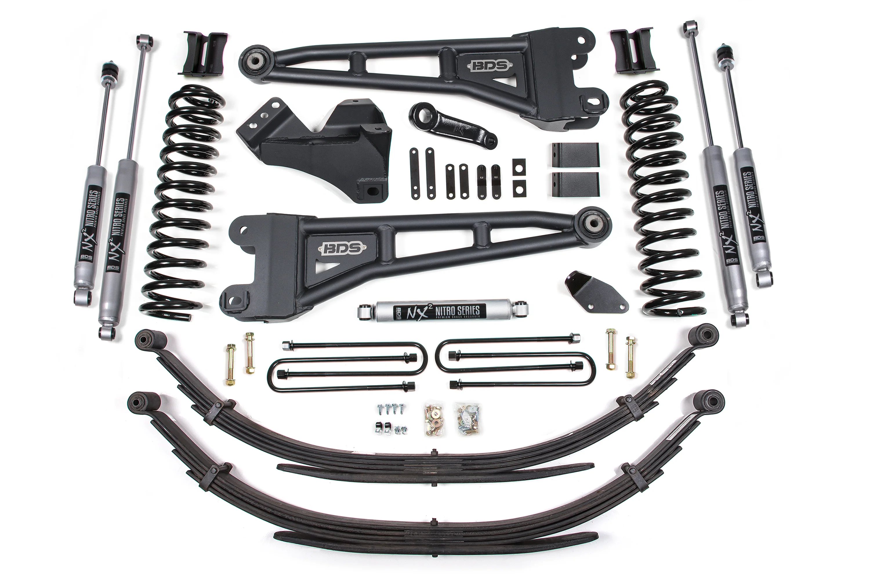 4 Inch Lift Kit w/ Radius Arm | Ford F250/F350 Super Duty (08-10) 4WD | Gas - Image 4