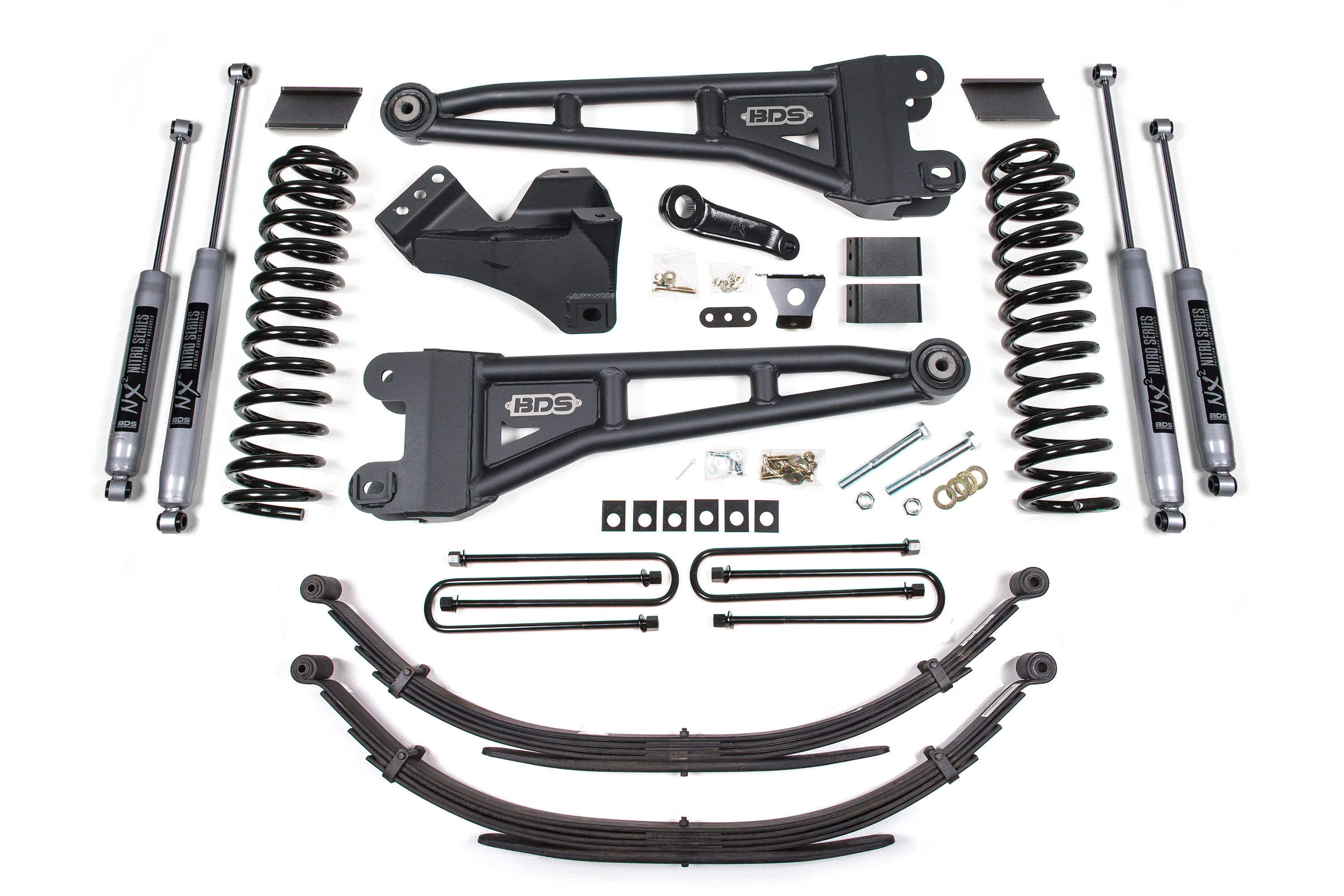 4 Inch Lift Kit w/ Radius Arm | Ford F250/F350 Super Duty (11-16) 4WD | Gas - Image 4