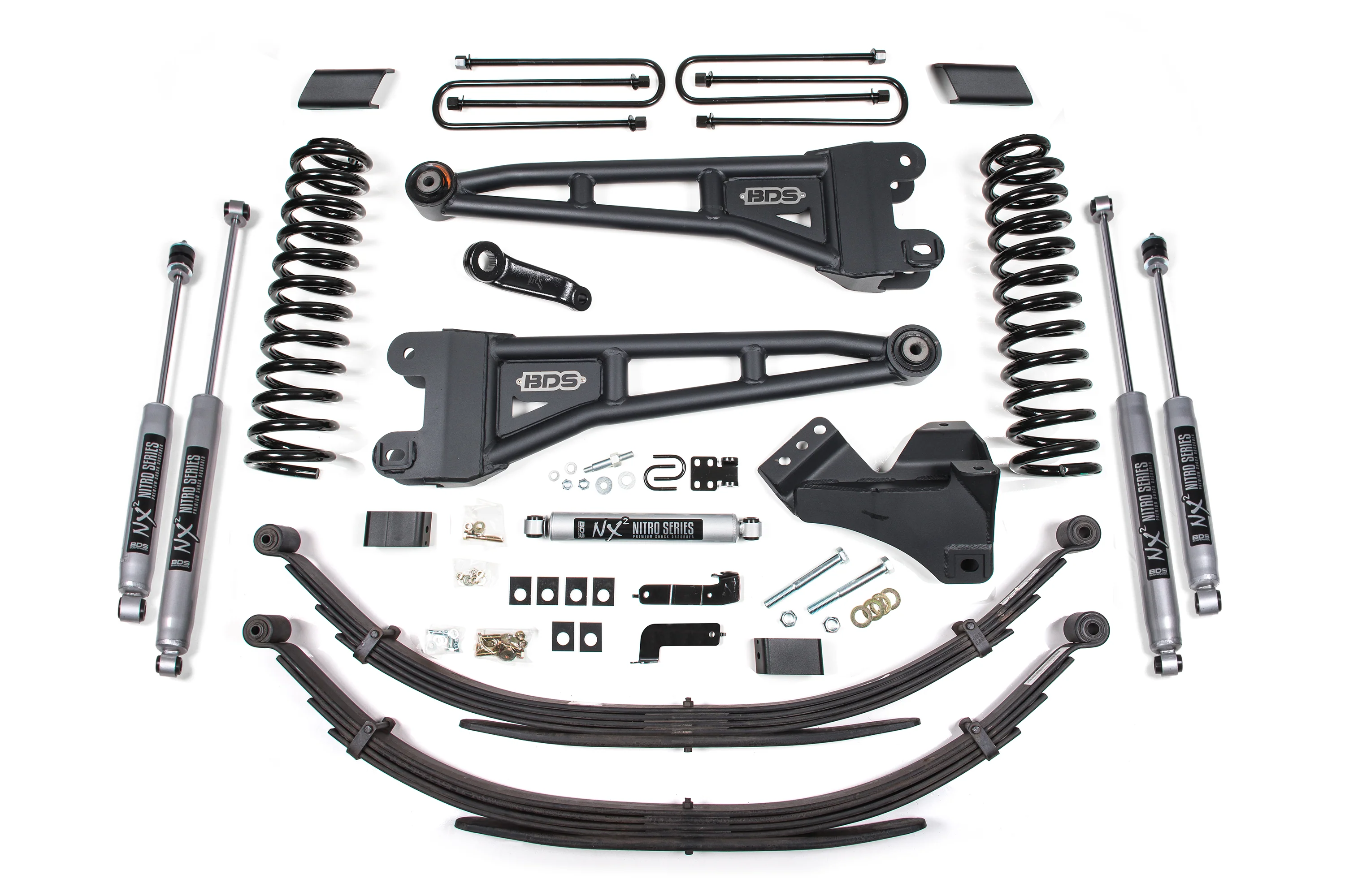 4 Inch Lift Kit w/ Radius Arm | Ford F250/F350 Super Duty (17-19) 4WD | Diesel - Image 4