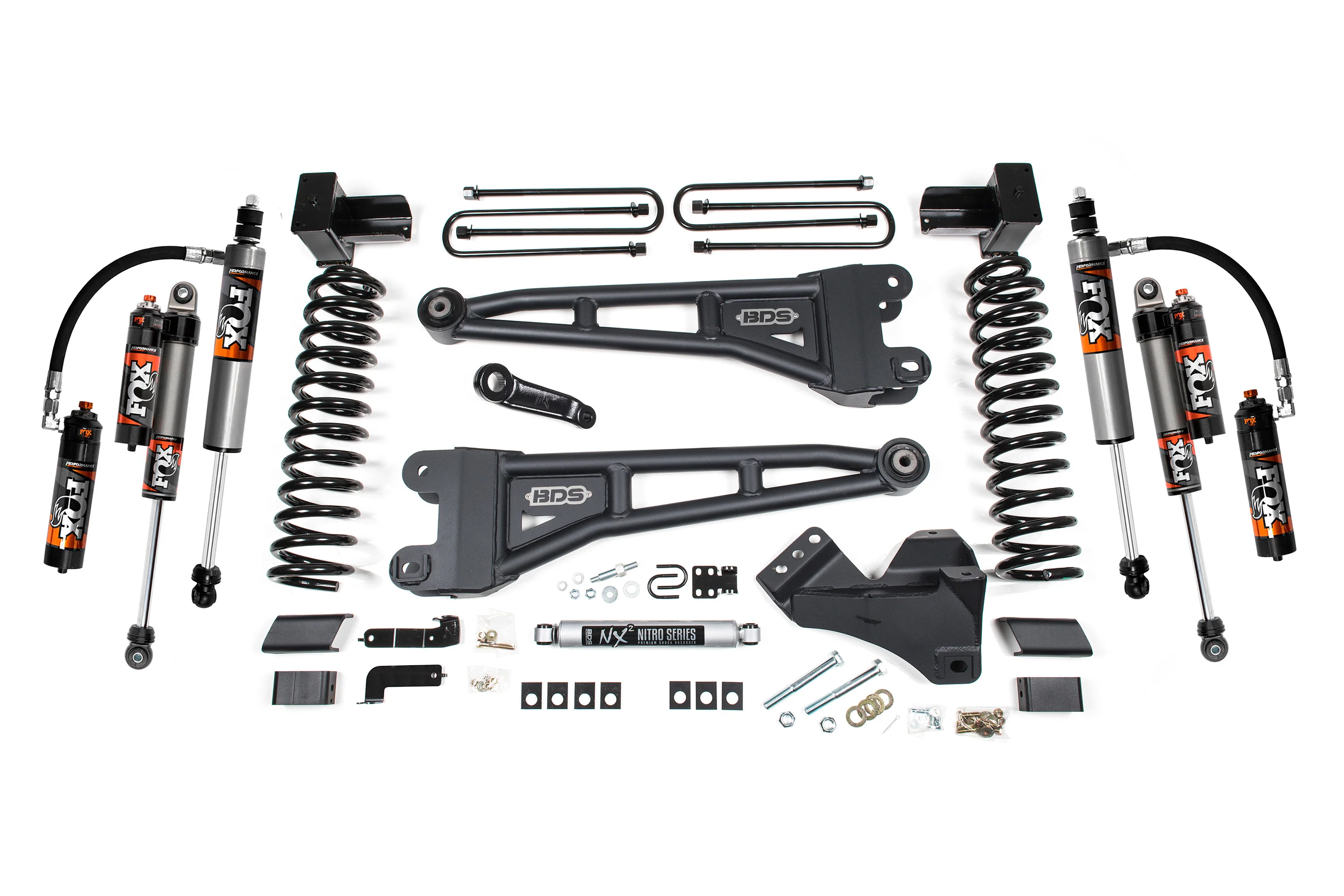 4 Inch Lift Kit w/ Radius Arm | Ford F350 Super Duty DRW (20-22) 4WD | Gas - Image 3