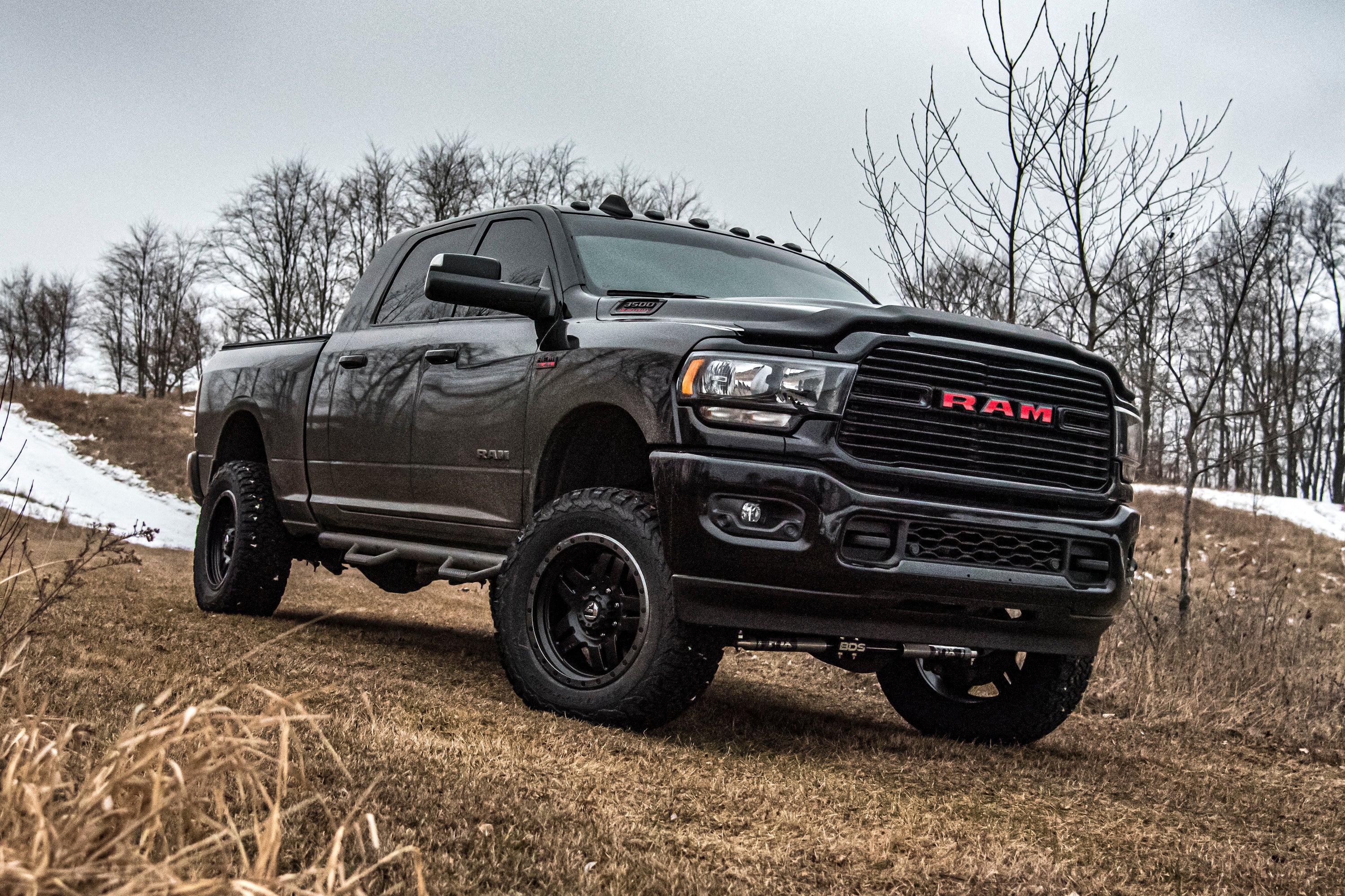 4 Inch Lift Kit w/ Radius Arm | Ram 3500 w/ Rear Air Ride (19-24) 4WD | Diesel - Image 2