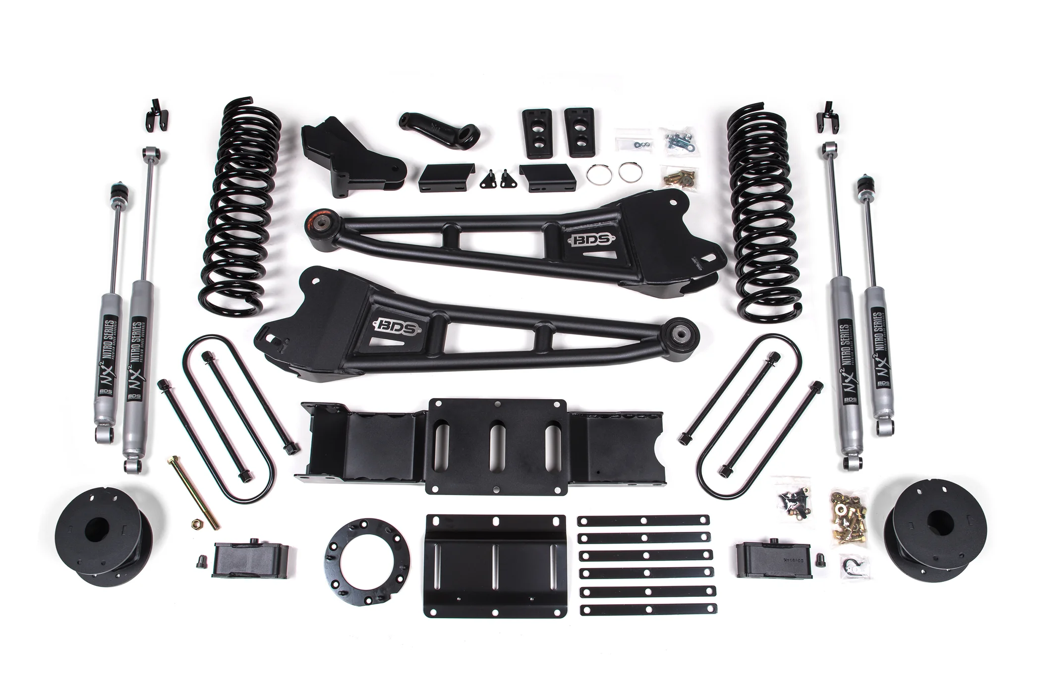 4 Inch Lift Kit w/ Radius Arm | Ram 3500 w/ Rear Air Ride (19-24) 4WD | Gas - Image 7