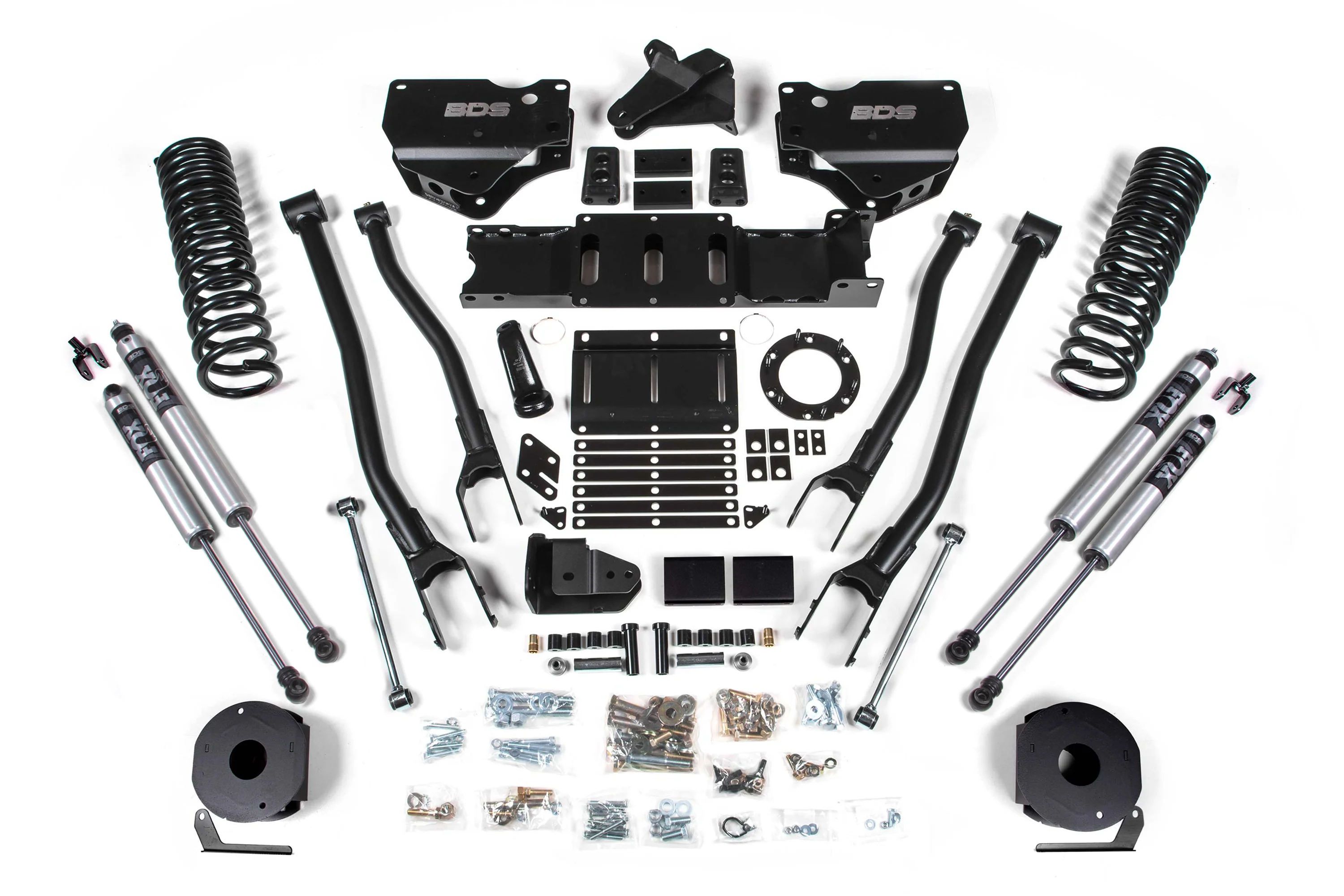 5.5 Inch Lift Kit w/ 4-Link | Ram 2500 w/ Rear Air Ride (19-24) 4WD | Gas - Image 7