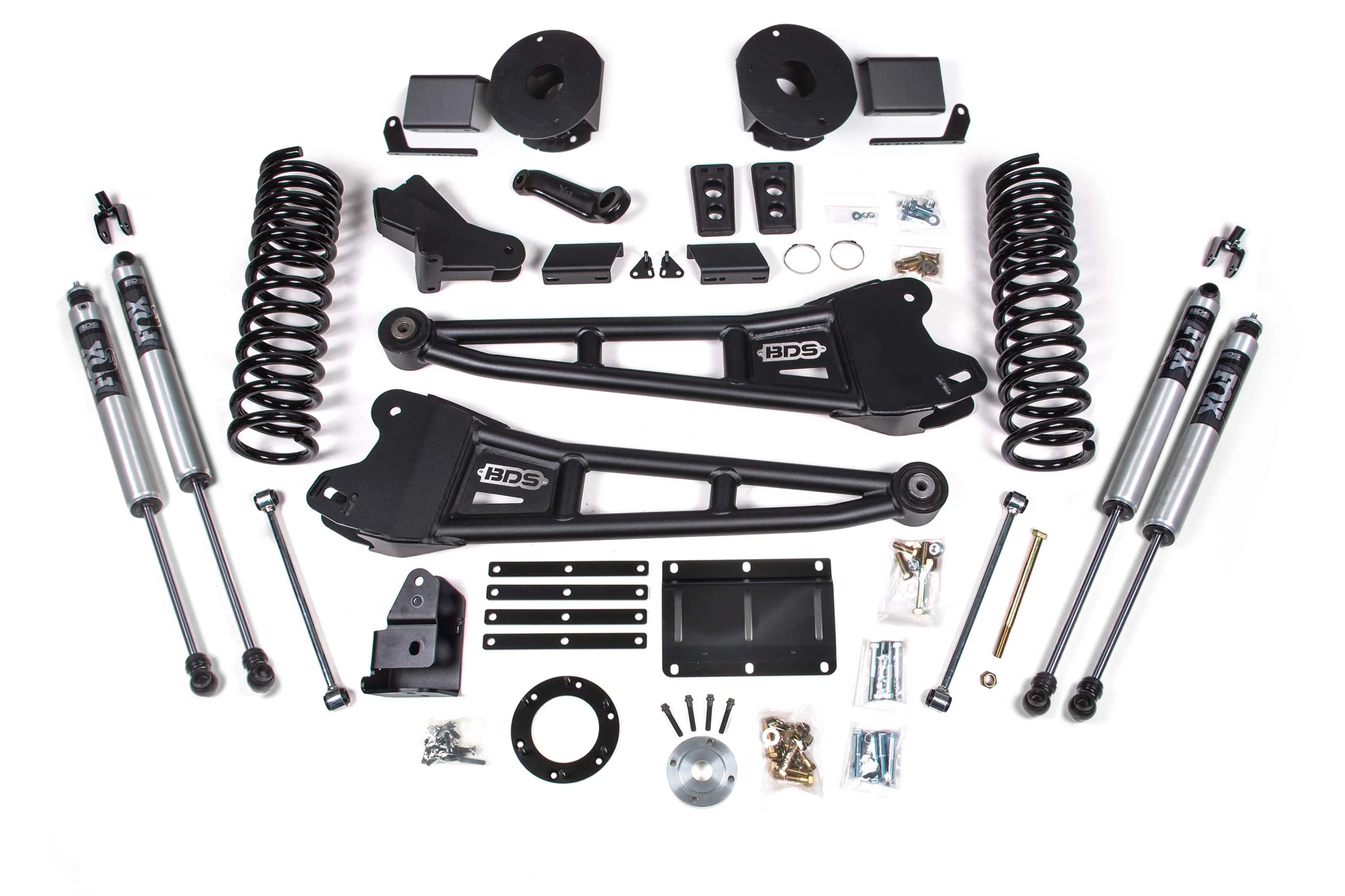5.5 Inch Lift Kit w/ Radius Arm | Ram 2500 w/ Rear Air Ride (14-18) 4WD | Gas - Image 2