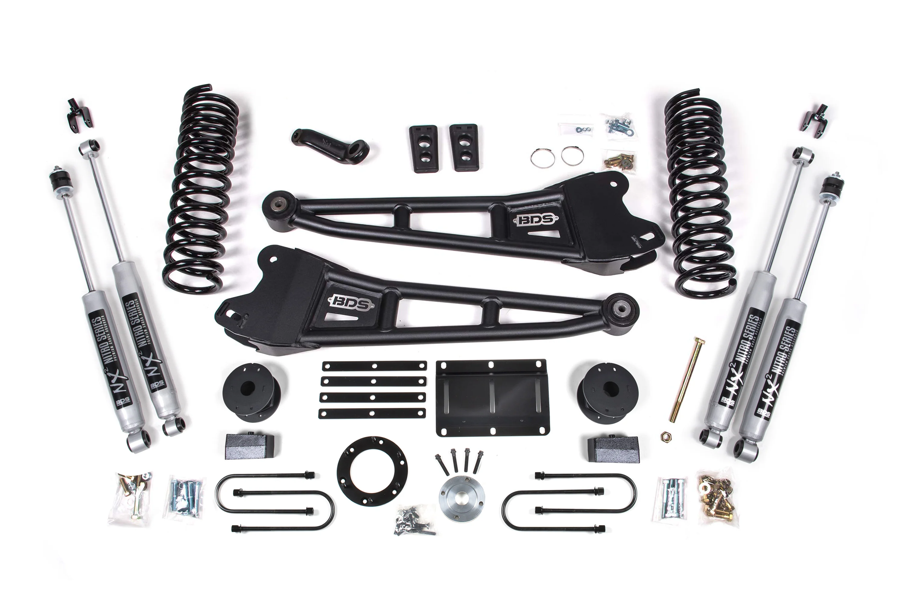 5.5 Inch Lift Kit w/ Radius Arm | Ram 3500 w/ Rear Air Ride (13-18) 4WD | Gas