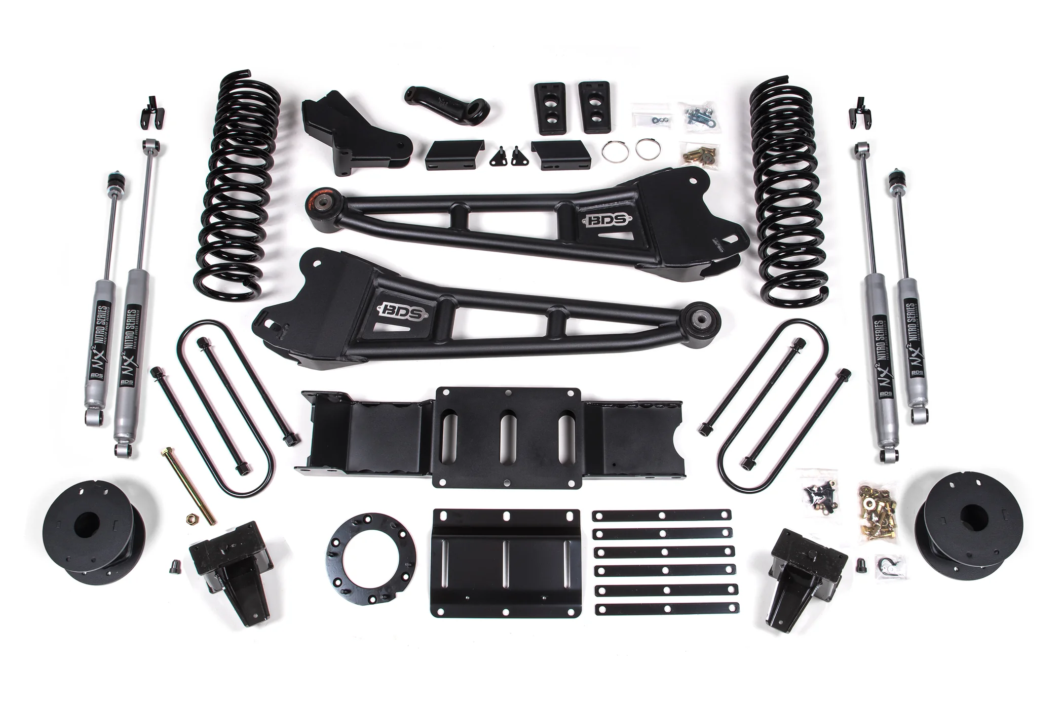 5.5 Inch Lift Kit w/ Radius Arm | Ram 3500 w/ Rear Air Ride (19-24) 4WD | Gas - Image 8