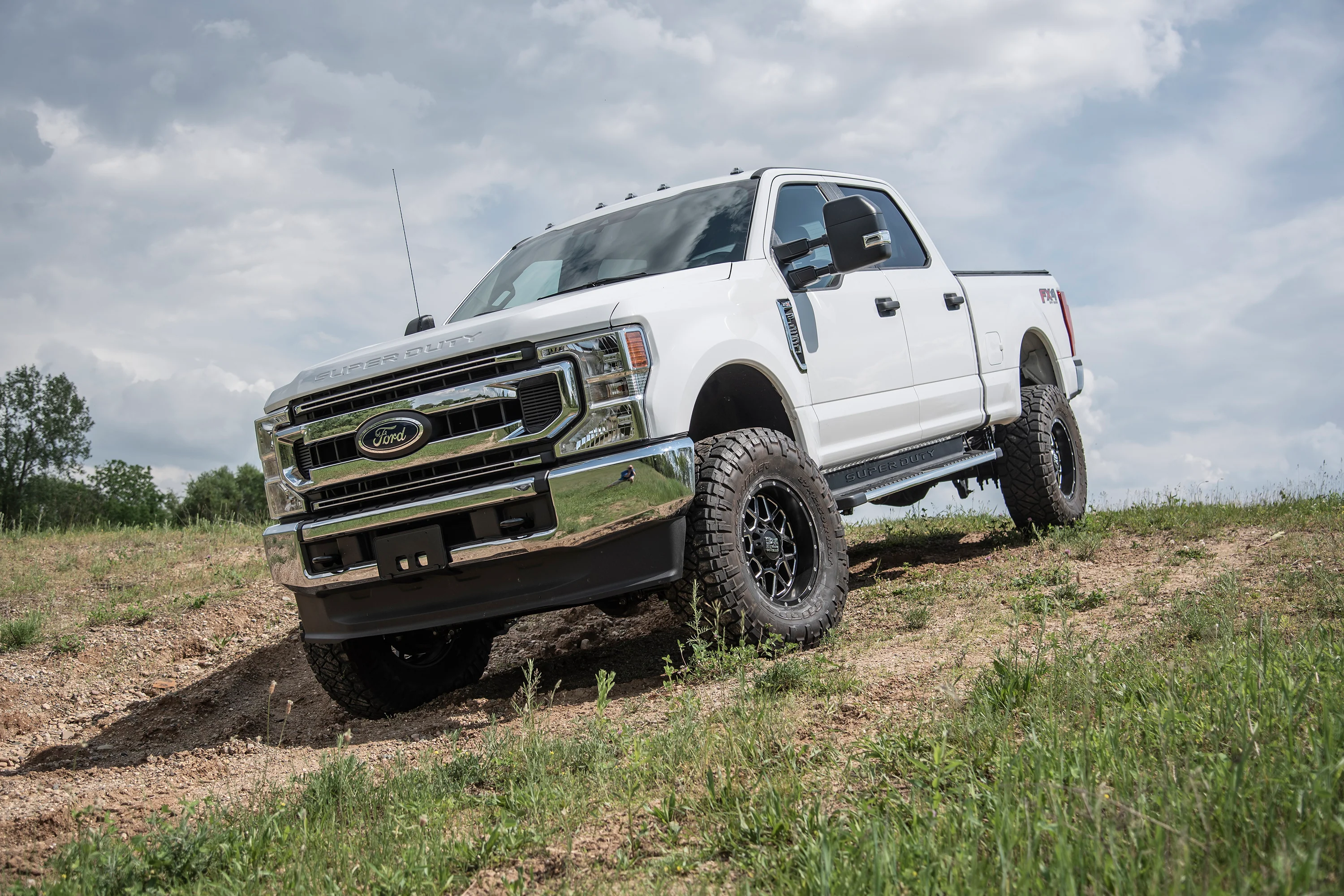 5 Inch Lift Kit w/ 4-Link | Ford F250/F350 Super Duty (20-22) 4WD | Diesel - Image 3