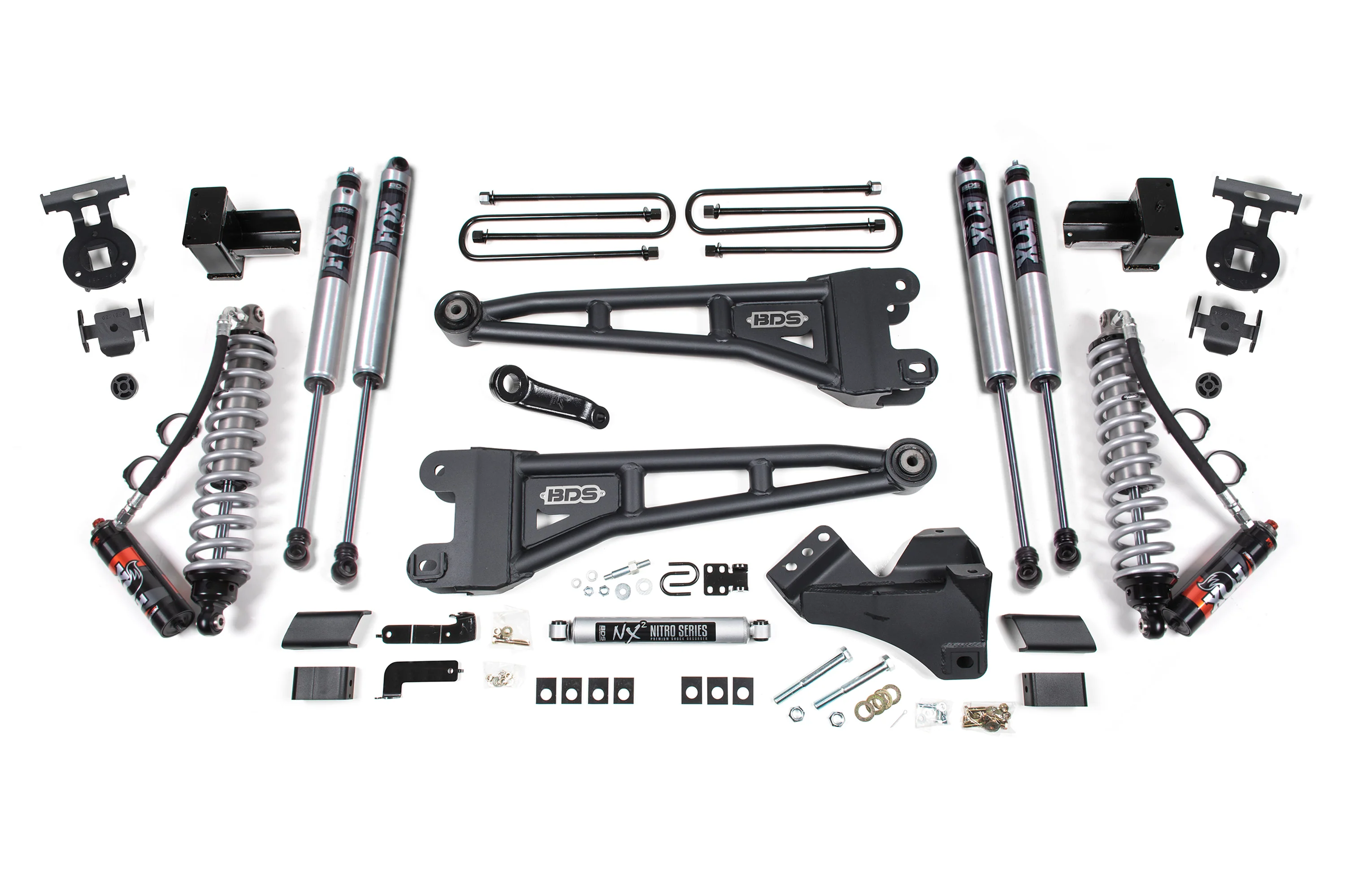 5 Inch Lift Kit w/ Radius Arm | FOX 2.5 Performance Elite Coil-Over Conversion | Ford F250/F350 Super Duty (20-22) 4WD | Diesel - Image 5