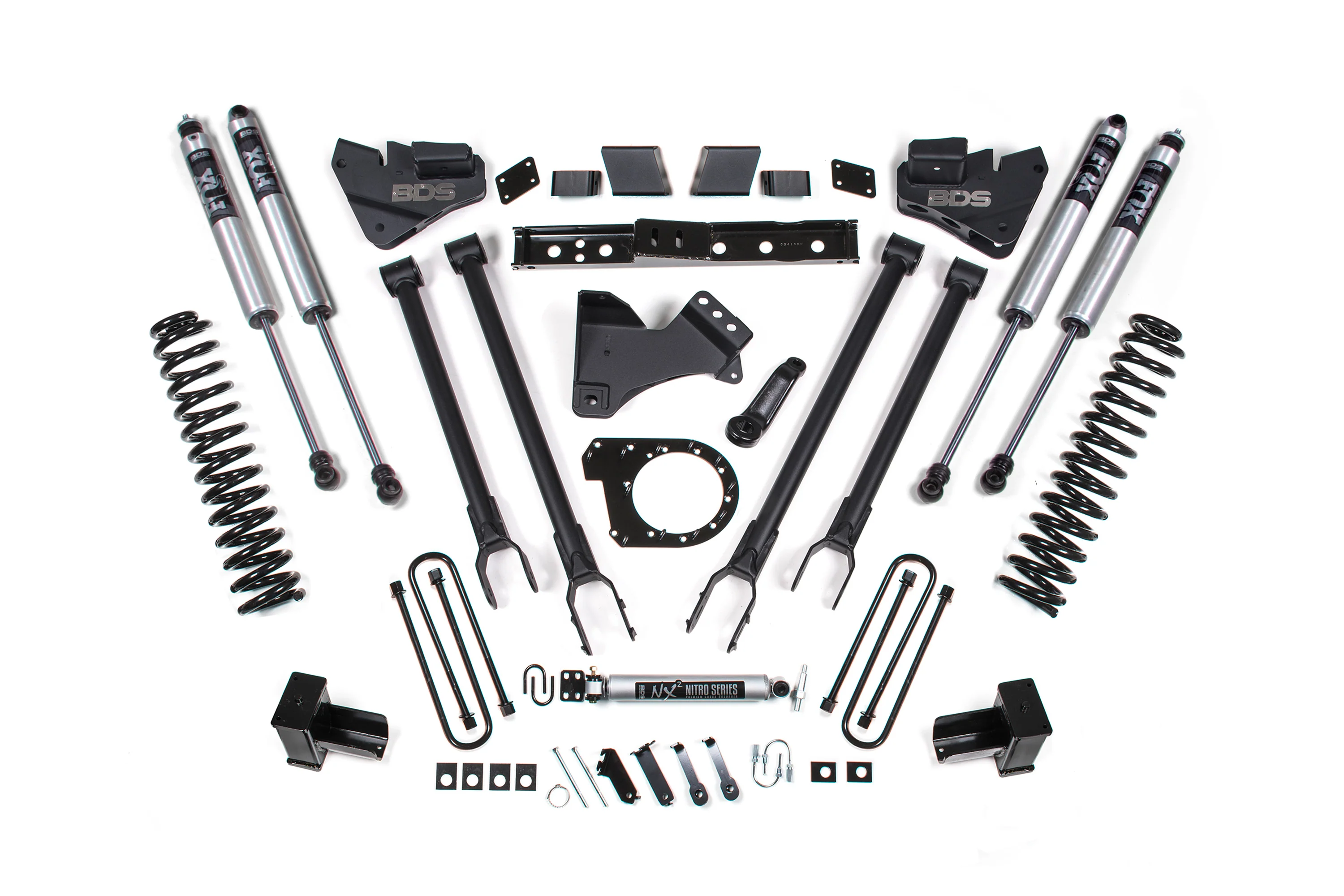 6 Inch Lift Kit | 4-Link Conversion | Ford F250/F350 Super Duty (17-19) 4WD | Diesel - Image 2