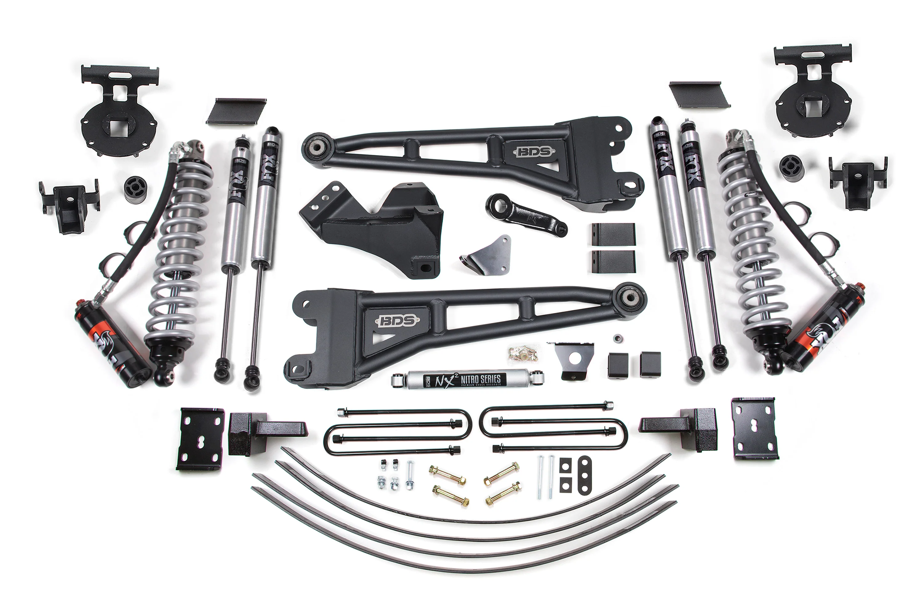 6 Inch Lift Kit w/ Radius Arm | FOX 2.5 Performance Elite Coil-Over Conversion | Ford F250/F350 Super Duty (05-07) 4WD | Diesel - Image 2