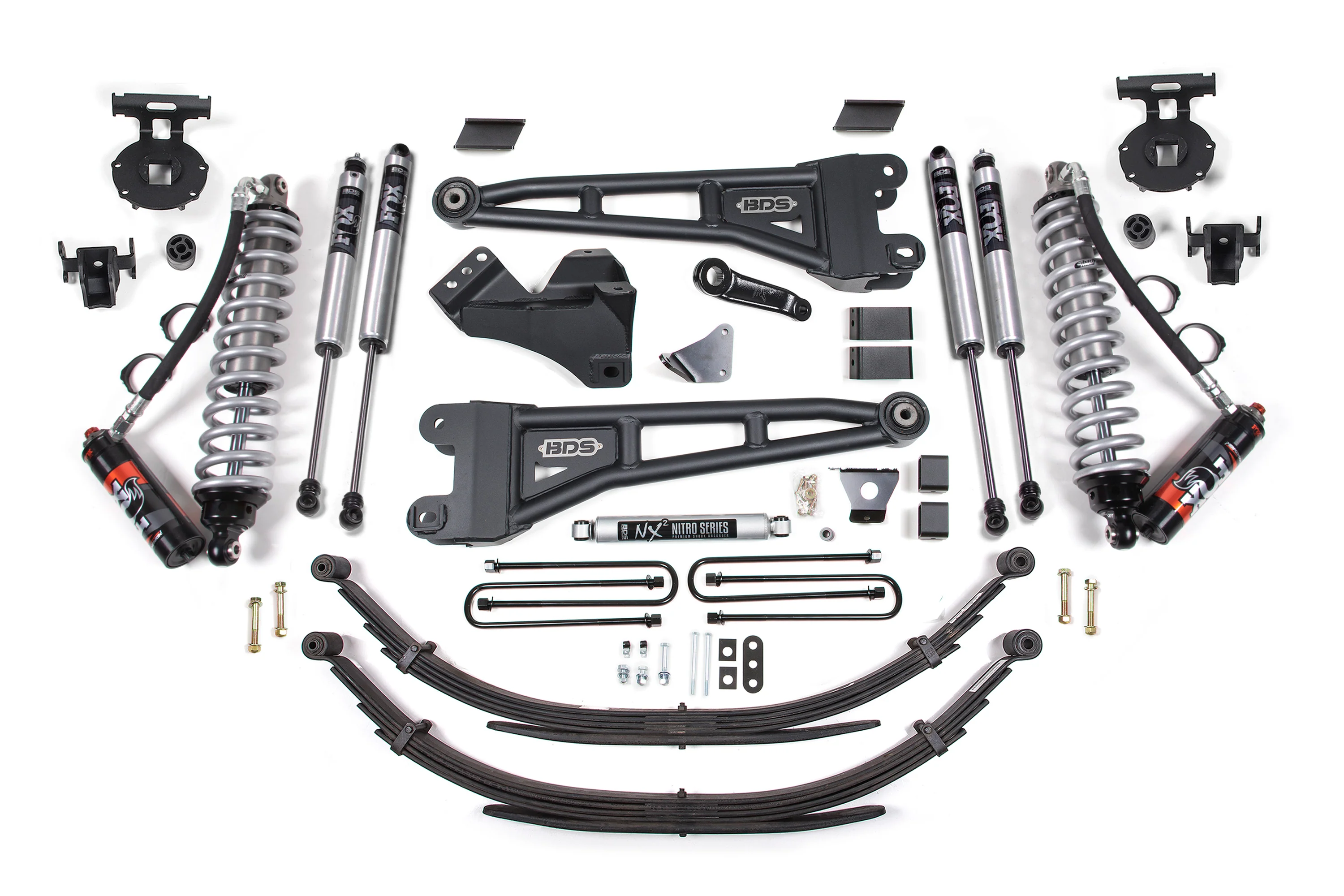 6 Inch Lift Kit w/ Radius Arm | FOX 2.5 Performance Elite Coil-Over Conversion | Ford F250/F350 Super Duty (05-07) 4WD | Diesel - Image 3