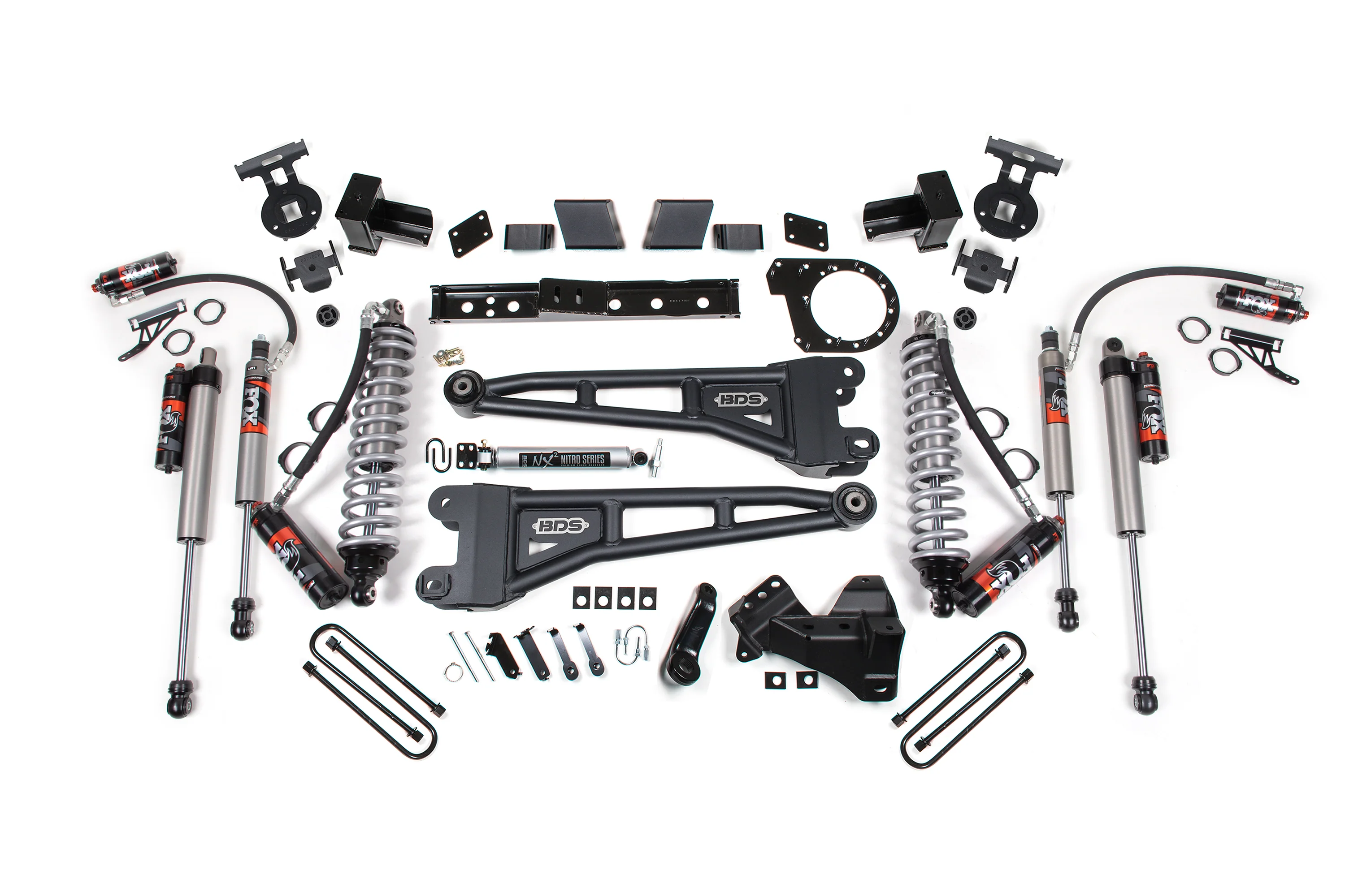 6 Inch Lift Kit w/ Radius Arm | FOX 2.5 Performance Elite Coil-Over Conversion | Ford F250/F350 Super Duty (17-19) 4WD | Diesel - Image 2