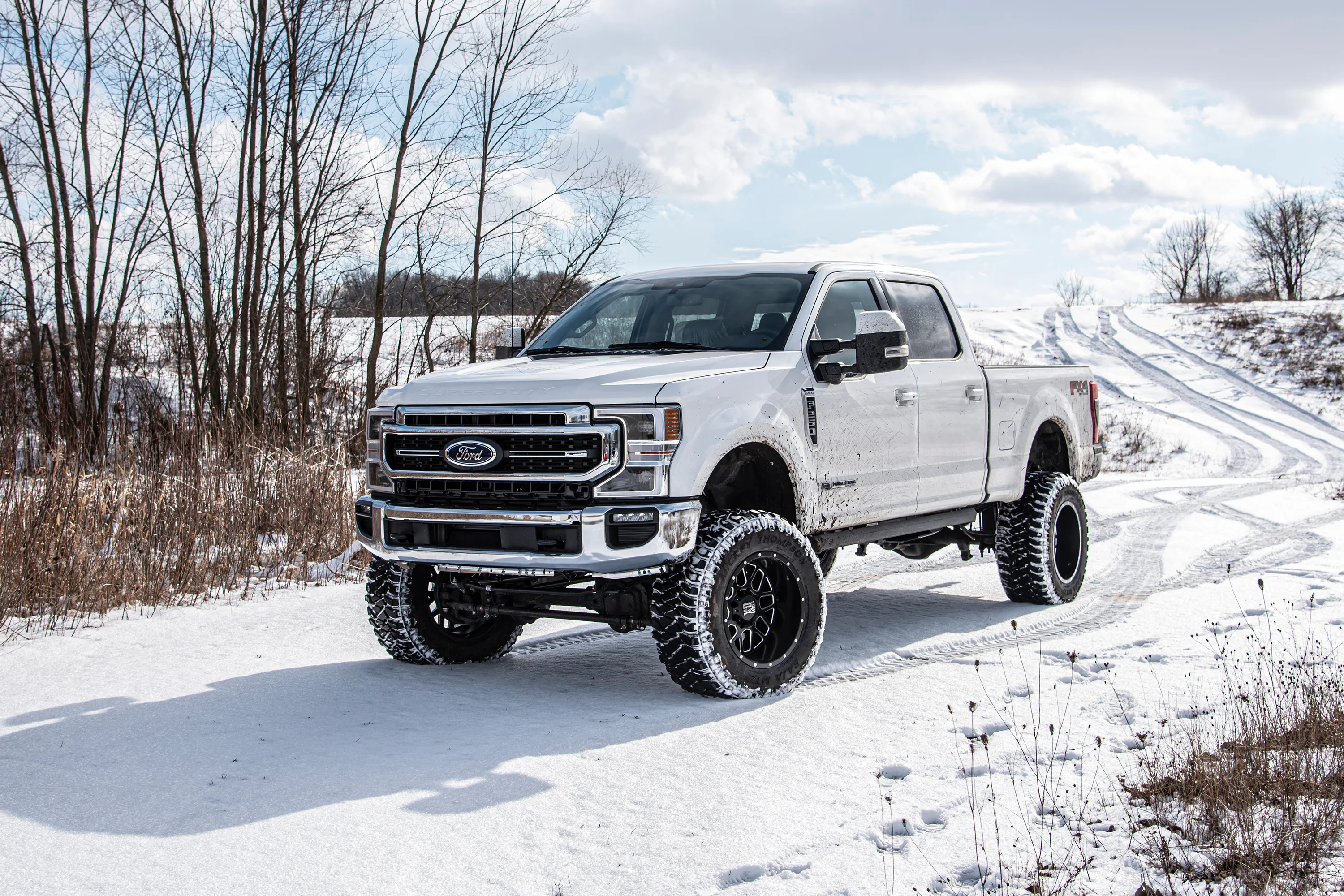 7 Inch Lift Kit w/ Radius Arm | Ford F250/F350 Super Duty (20-22) 4WD | Diesel - Image 3