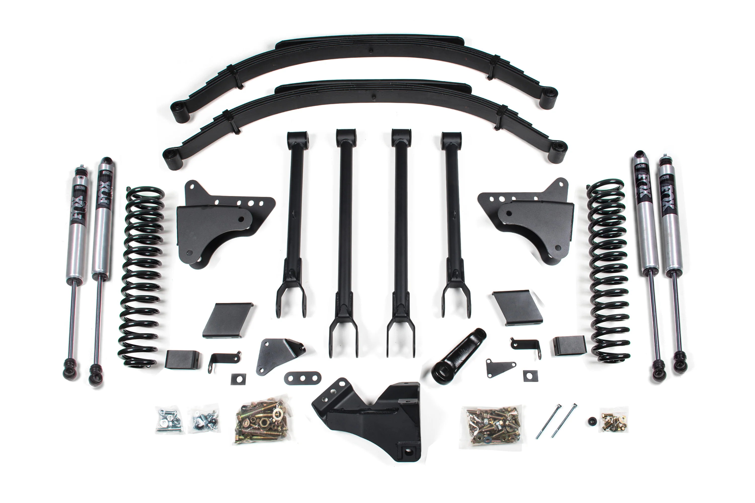 8 Inch Lift Kit | 4-Link Conversion | Ford F250/F350 Super Duty (11-16) 4WD | Gas - Image 2