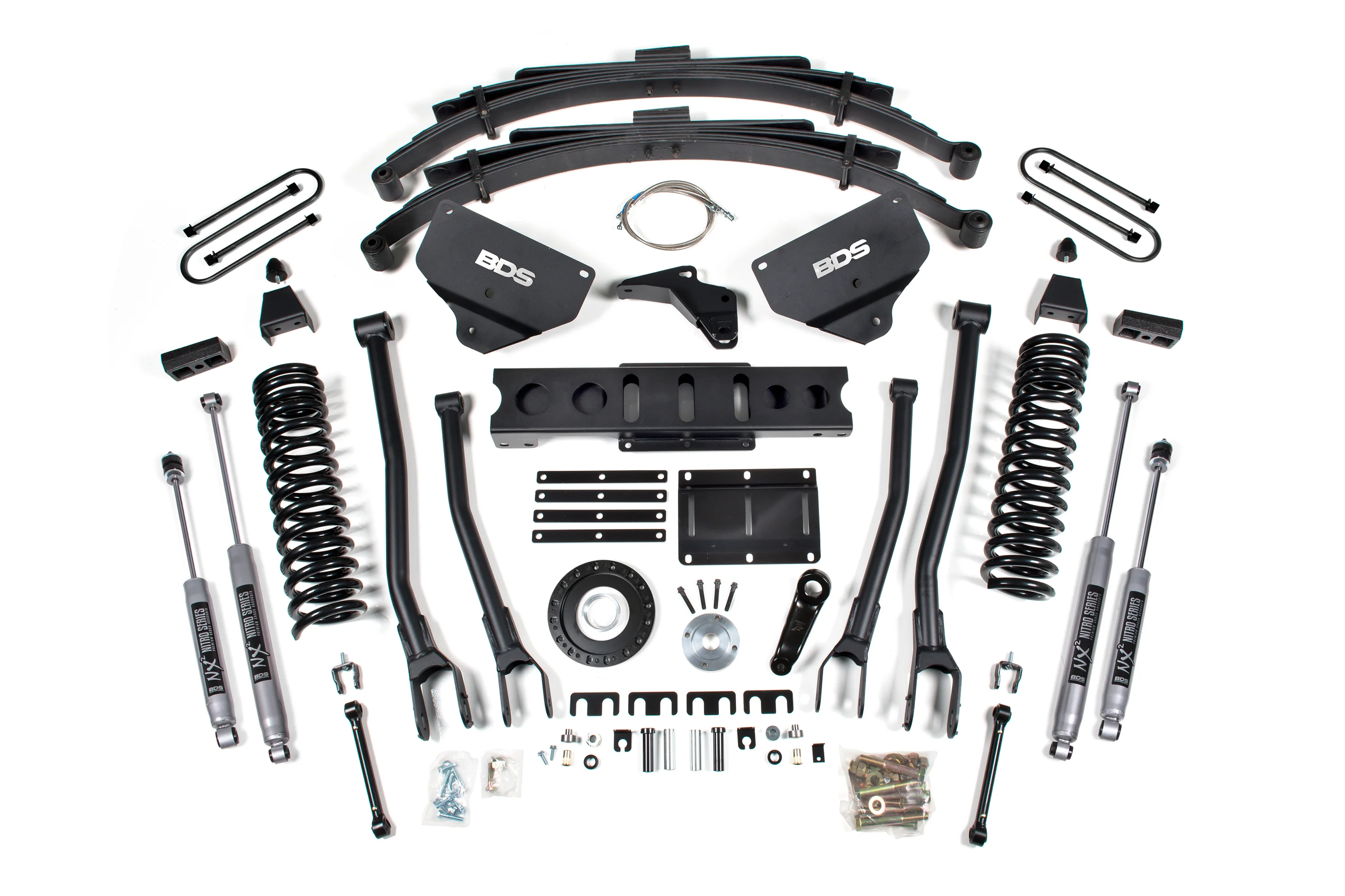 8 Inch Lift Kit w/ 4-Link | Ram 3500 (13-18) 4WD | Diesel - Image 7