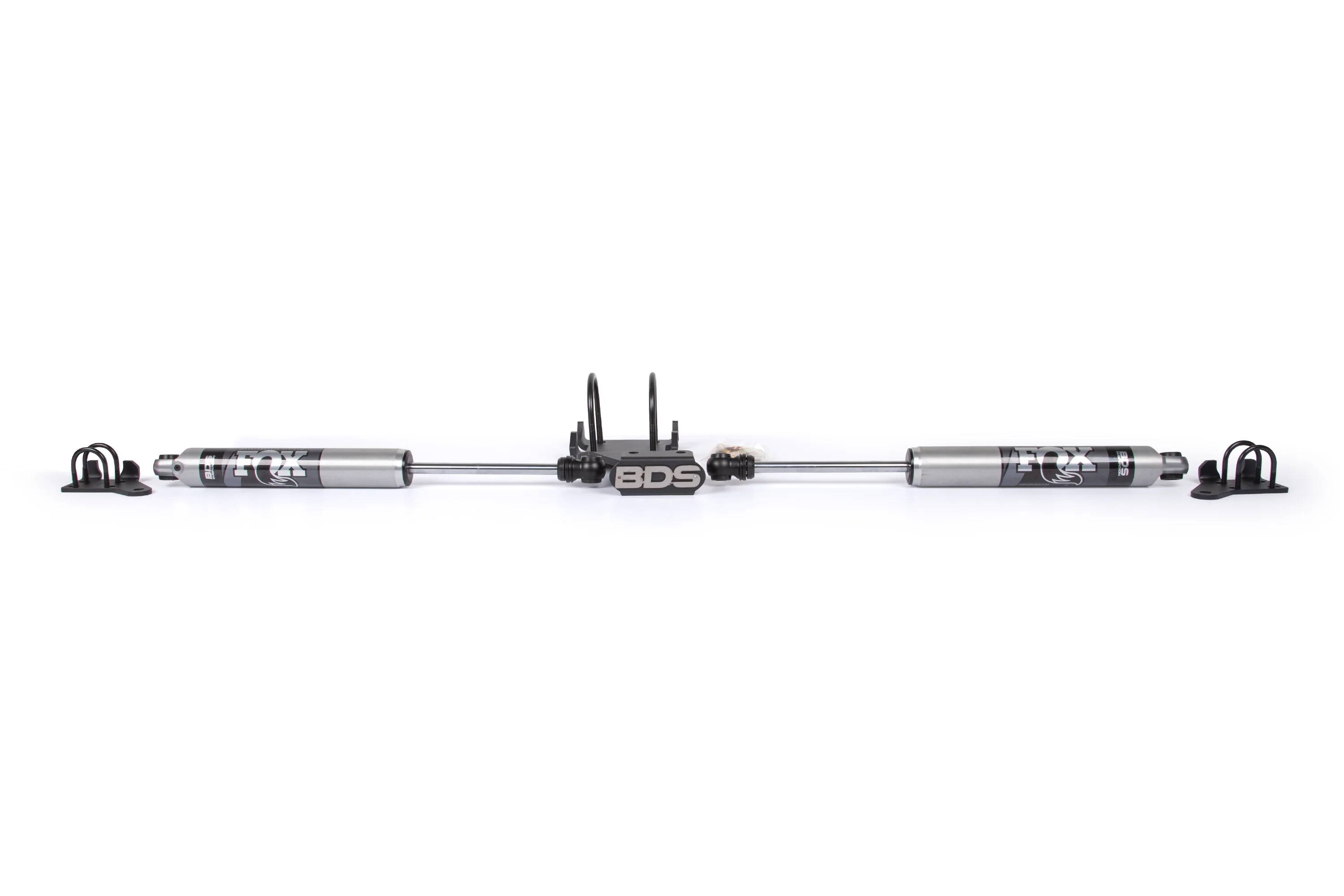 Dual Steering Stabilizer Kit w/ FOX 2.0 Performance Shocks | Fits 2.5-9 Inch Lift | Ford F250/F350 Super Duty (05-26) 4WD