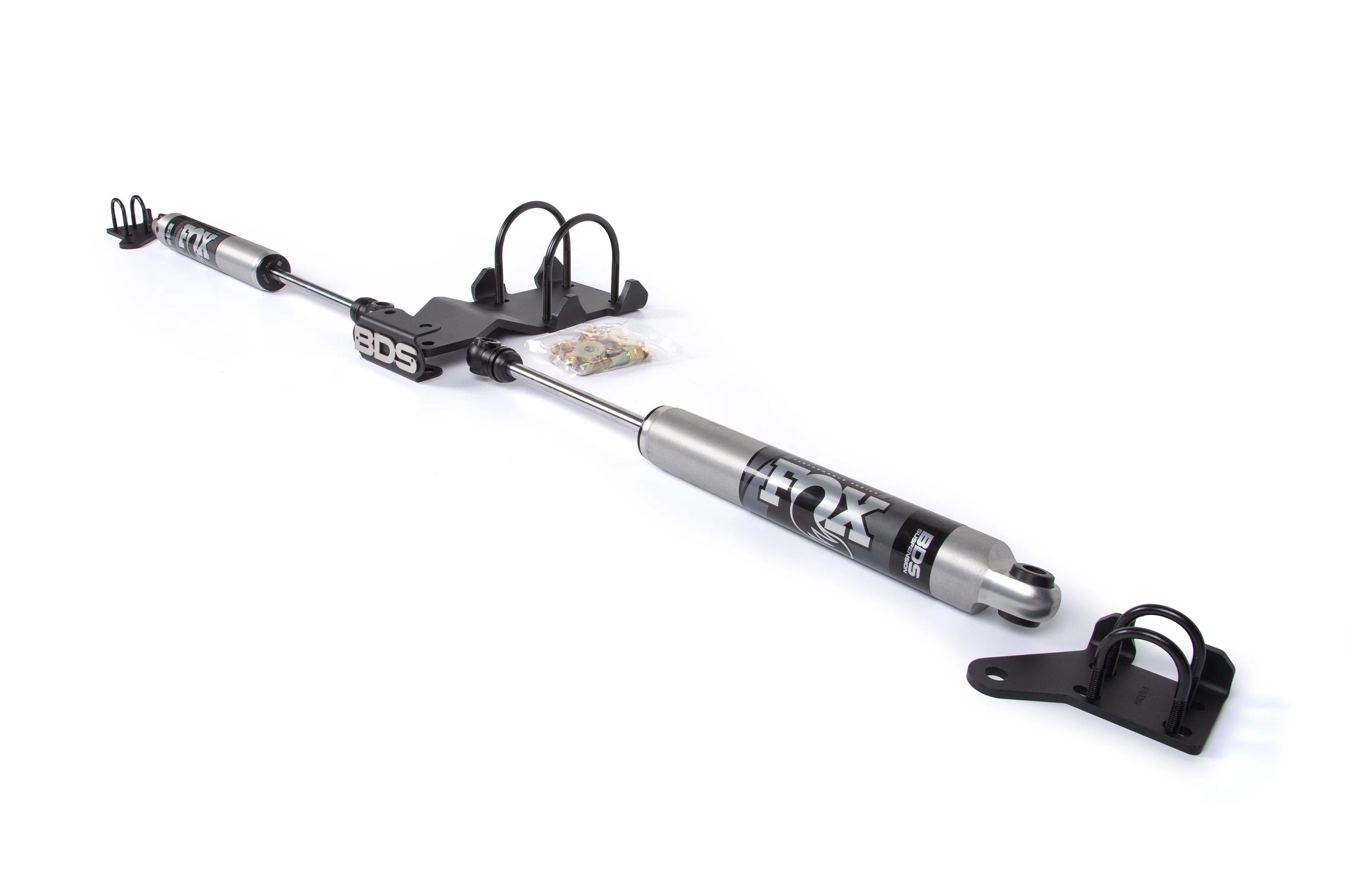 Dual Steering Stabilizer Kit w/ FOX 2.0 Performance Shocks | Fits 2.5-9 Inch Lift | Ford F250/F350 Super Duty (05-26) 4WD - Image 2