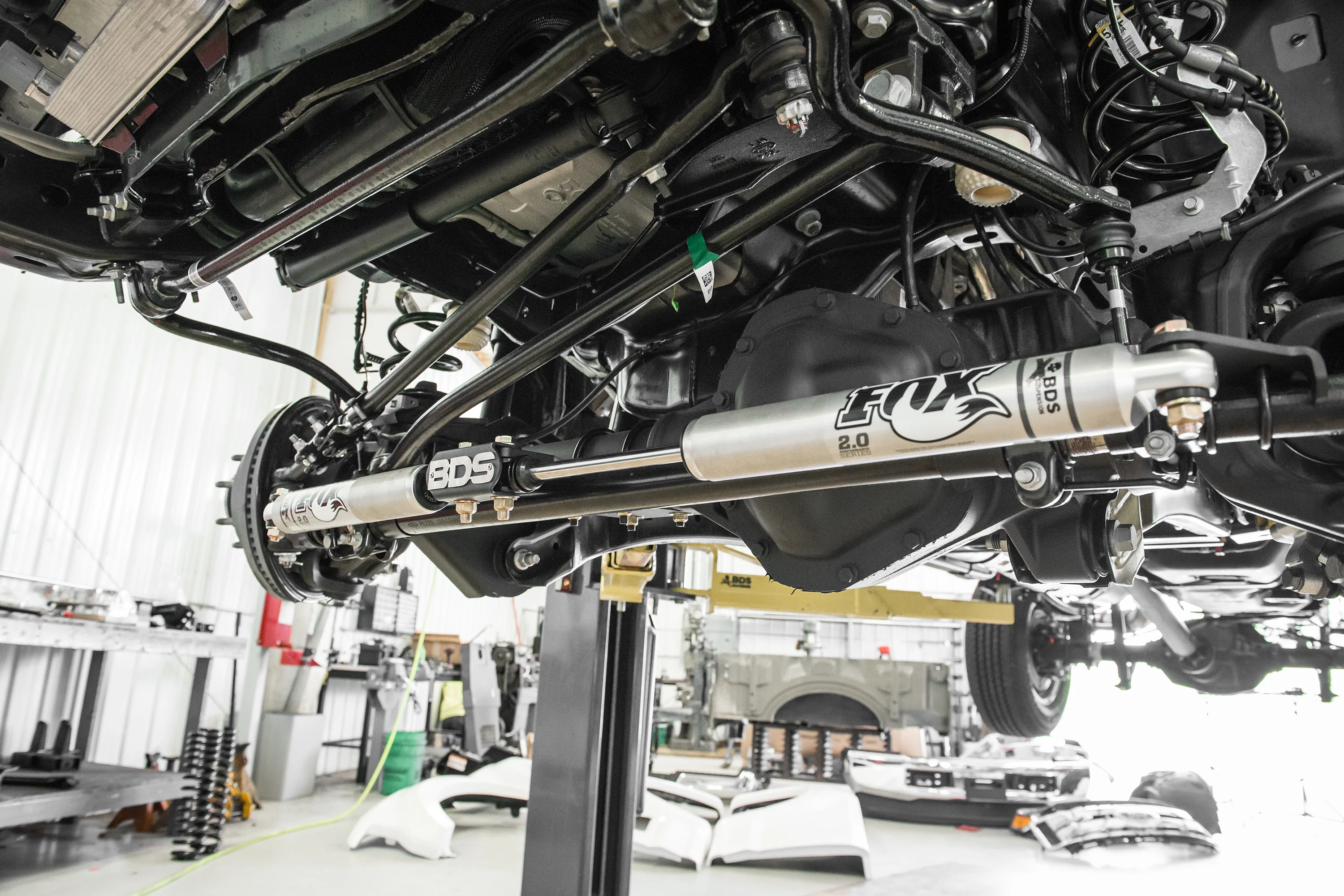 Dual Steering Stabilizer Kit w/ FOX 2.0 Performance Shocks | Fits 2.5-9 Inch Lift | Ford F250/F350 Super Duty (05-26) 4WD - Image 3