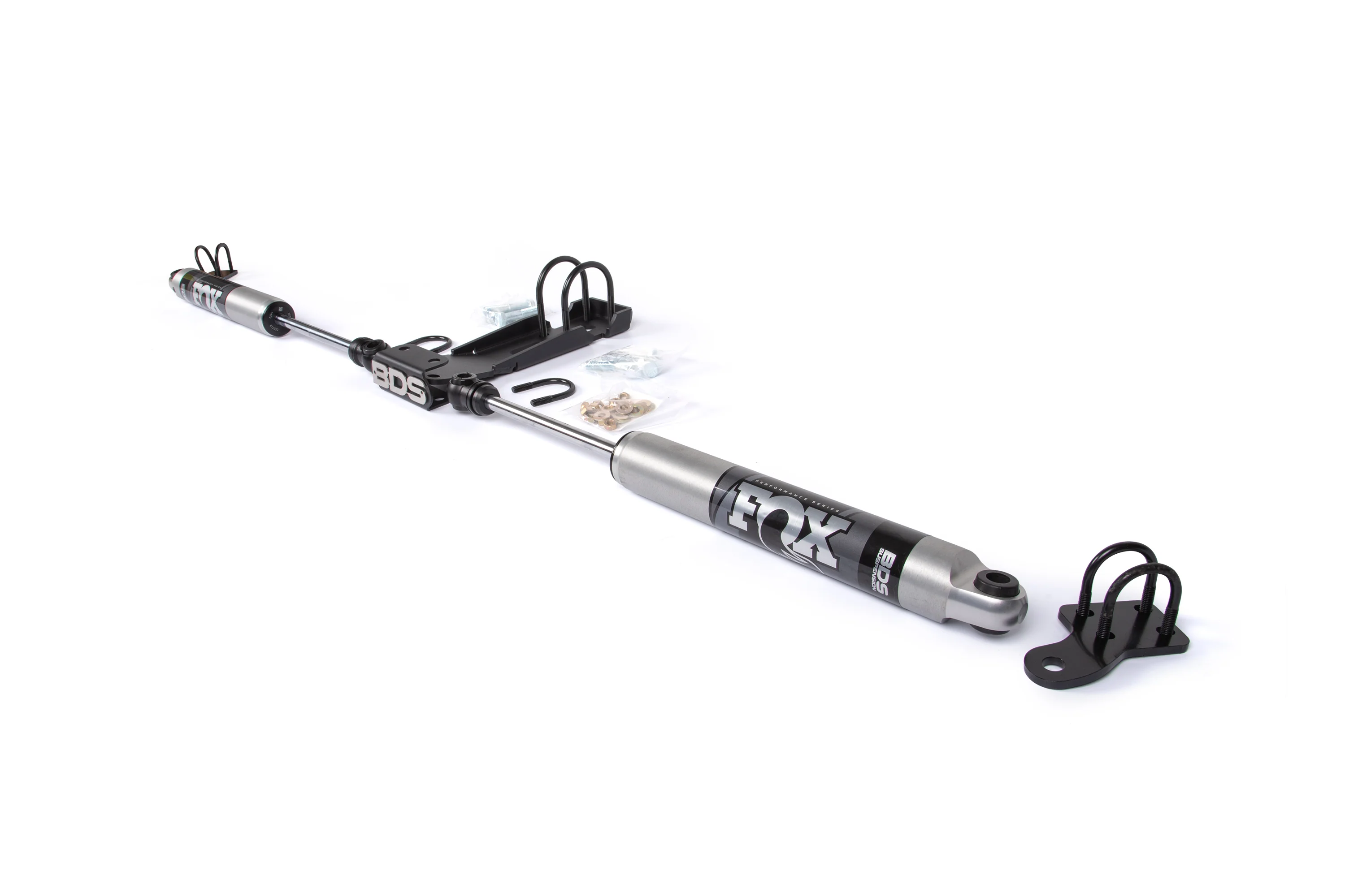 Dual Steering Stabilizer Kit w/ FOX 2.0 Performance Shocks | Jeep Wrangler JK (07-18) - Image 2