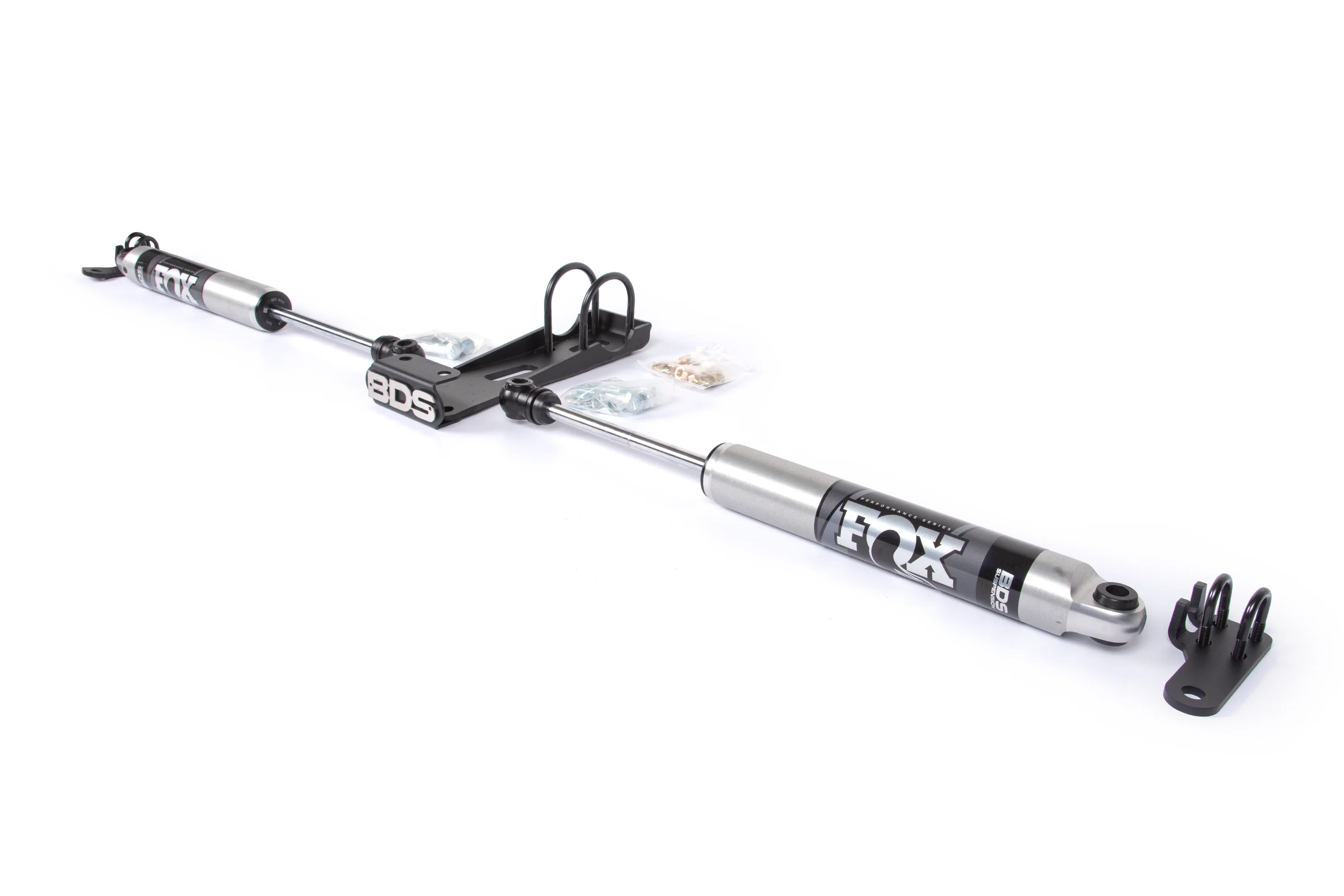 Dual Steering Stabilizer Kit w/ FOX 2.0 Performance Shocks | Jeep Wrangler TJ (97-06), Cherokee XJ (84-01), Grand Cherokee ZJ (93-98) - Image 2