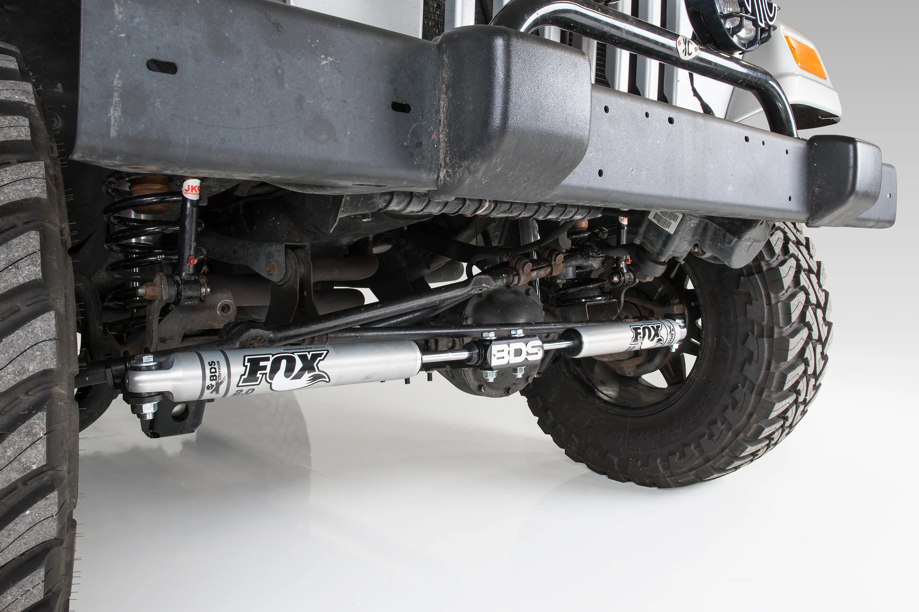Dual Steering Stabilizer Kit w/ FOX 2.0 Performance Shocks | Jeep Wrangler TJ (97-06), Cherokee XJ (84-01), Grand Cherokee ZJ (93-98) - Image 3