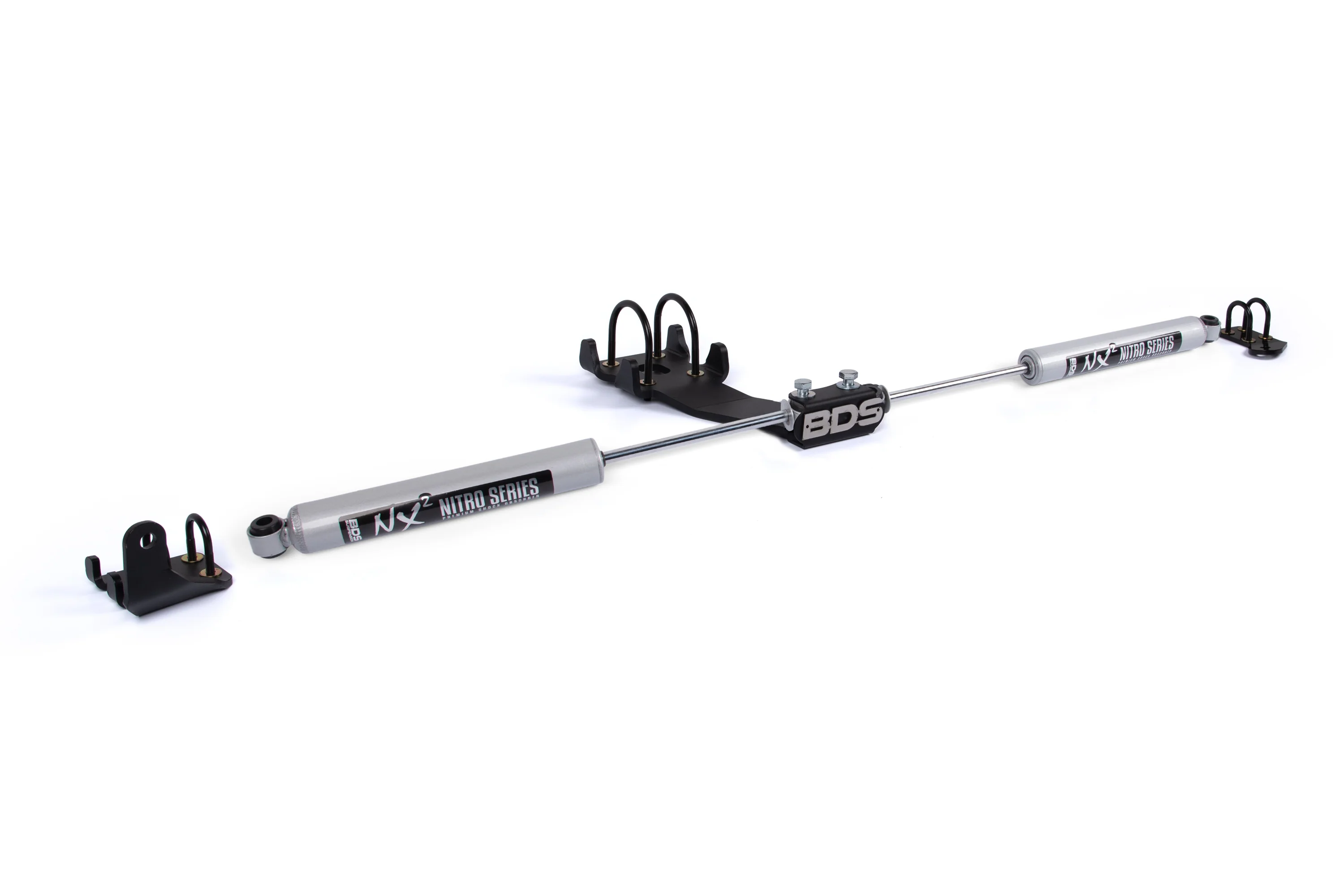 Dual Steering Stabilizer Kit w/ NX2 Shocks | Dodge Ram 1500 (94-01) and 2500/3500 Y-Style (94-08) 4WD - Image 2