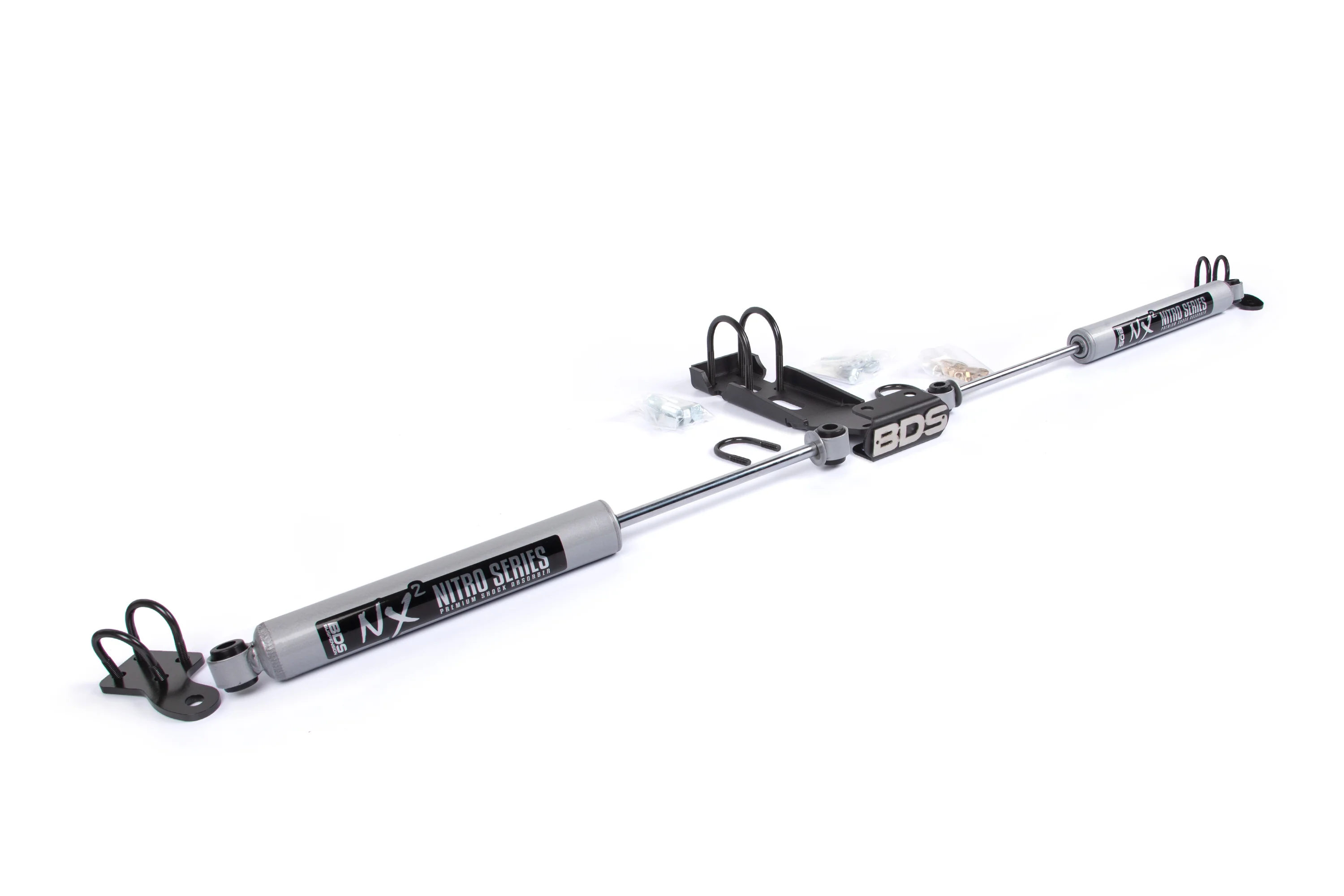 Dual Steering Stabilizer Kit w/ NX2 Shocks | Jeep Wrangler JK (07-18) - Image 2