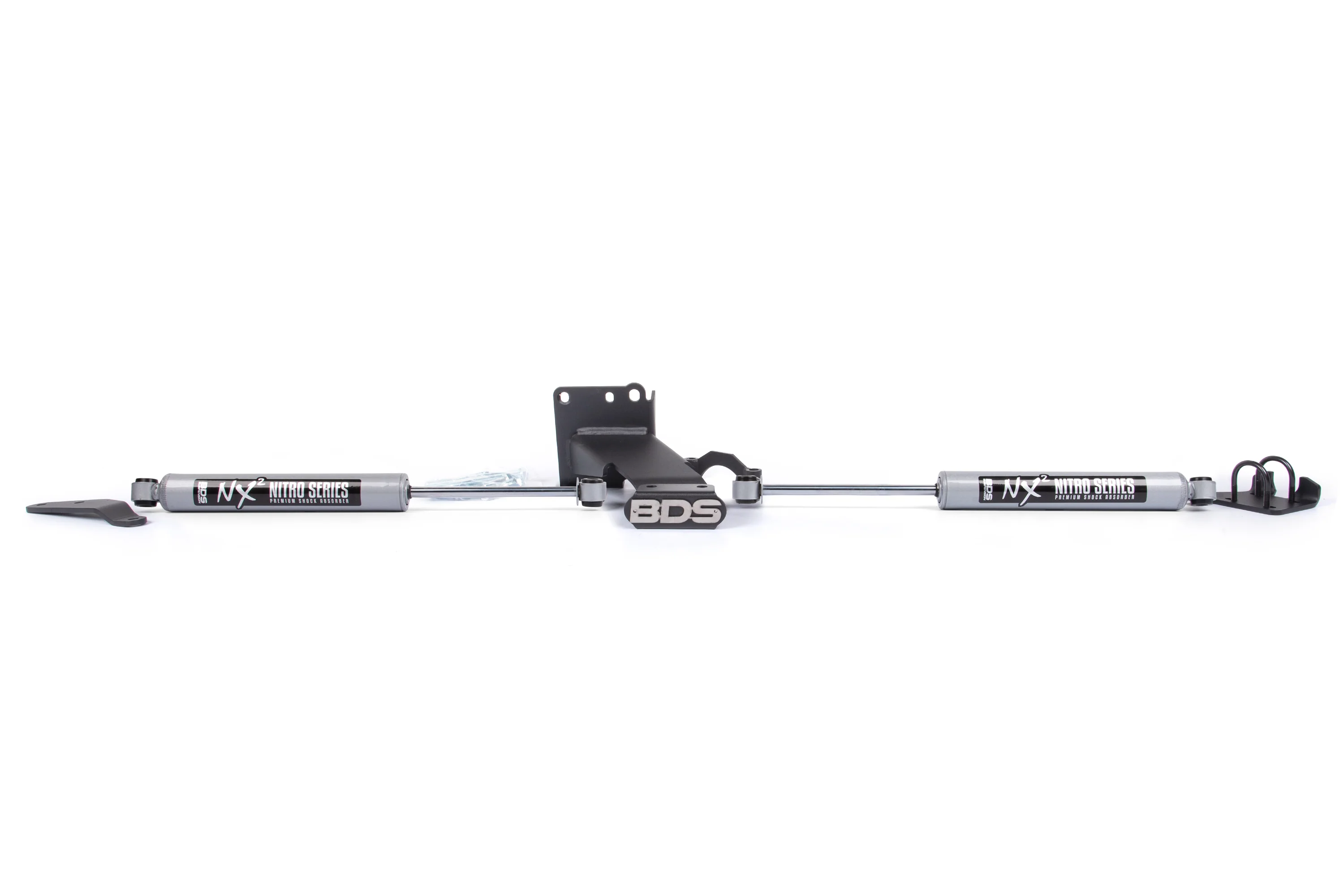 Dual Steering Stabilizer Kit w/ NX2 Shocks | T-Style Steering | Ram 2500 (19-26) and 3500 (19-24) 4WD
