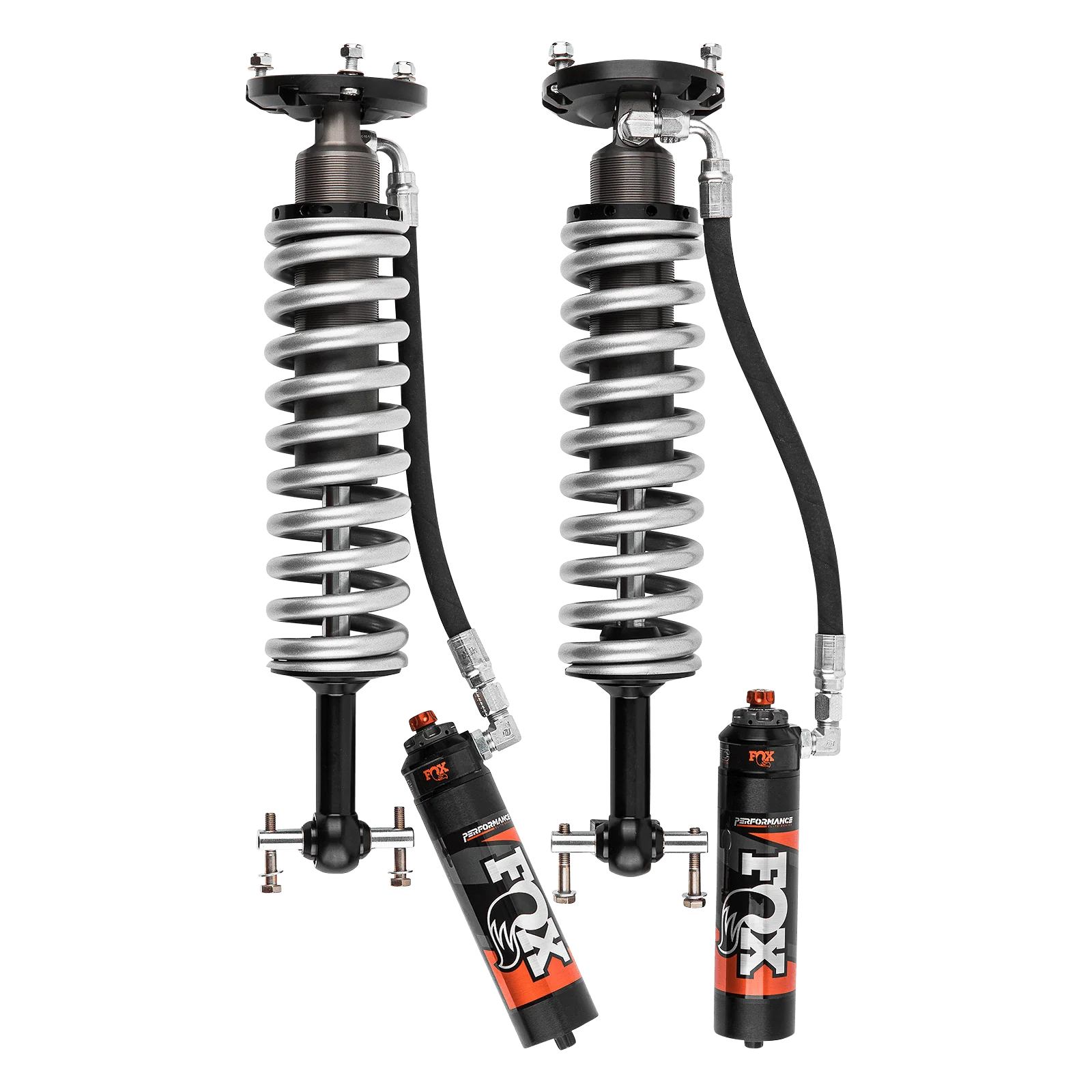 FOX 2.5 Coil-Over Shocks W/ DSC Reservoir Adjuster | 2-3 Inch Lift | Performance Elite Series | Chevy Silverado And GMC Sierra 1500 (07-18)