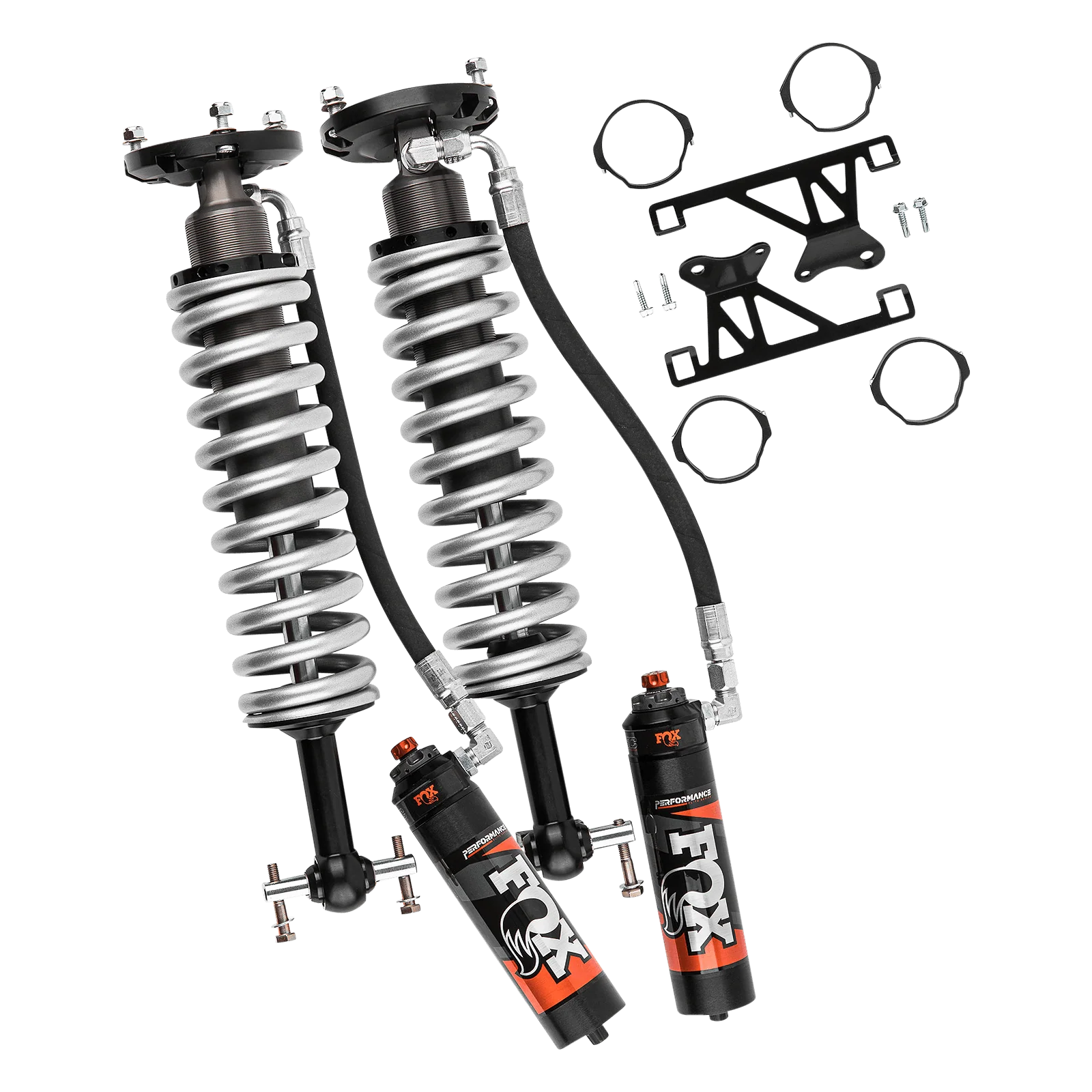 FOX 2.5 Coil-Over Shocks W/ DSC Reservoir Adjuster | 2-3 Inch Lift | Performance Elite Series | Chevy Silverado And GMC Sierra 1500 (07-18) - Image 2