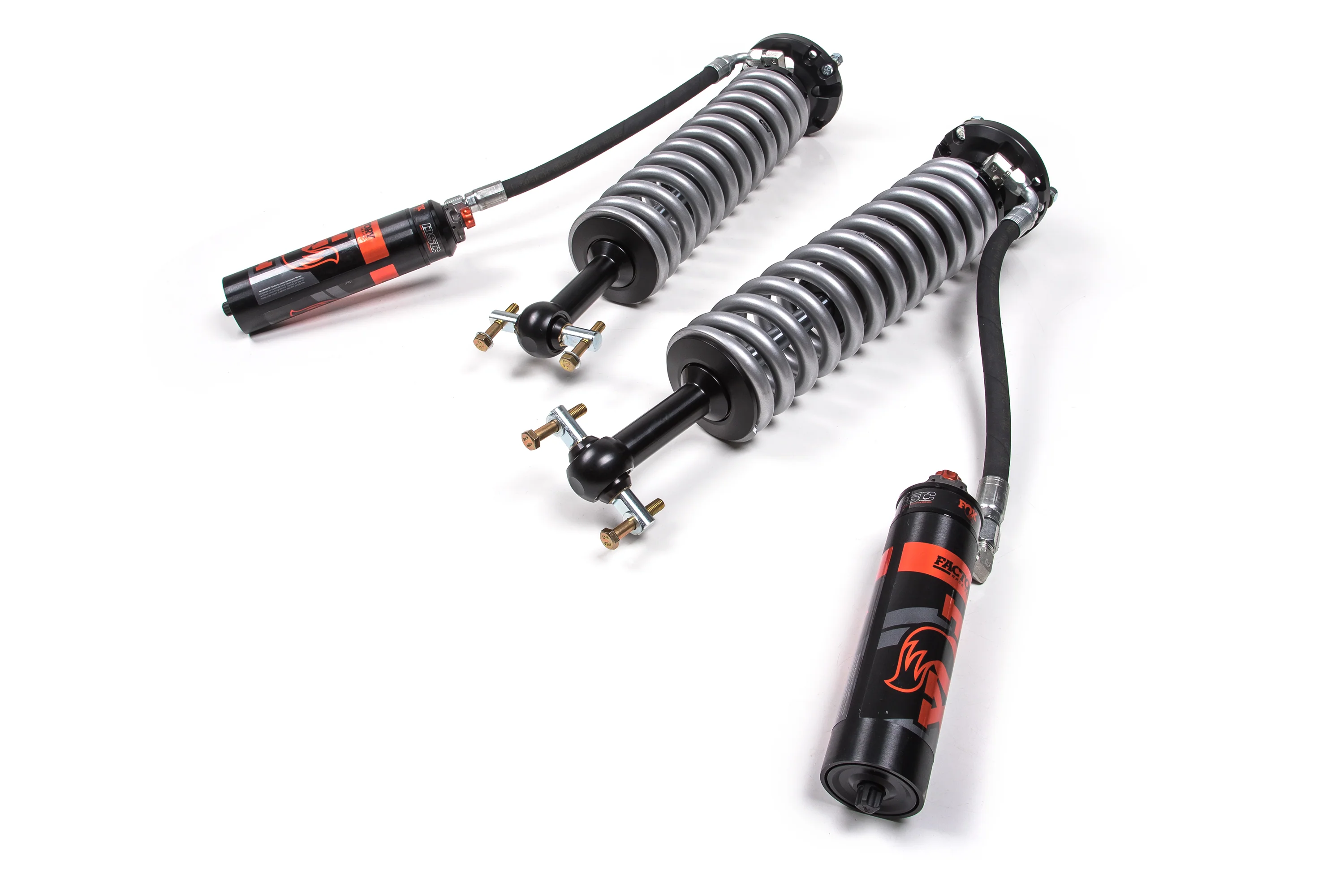 FOX 2.5 Coil-Over Shocks W/ DSC Reservoir Adjuster | 4 Inch Lift Upgrade | Performance Elite Series | Chevy Silverado And GMC Sierra 1500 (19-26)