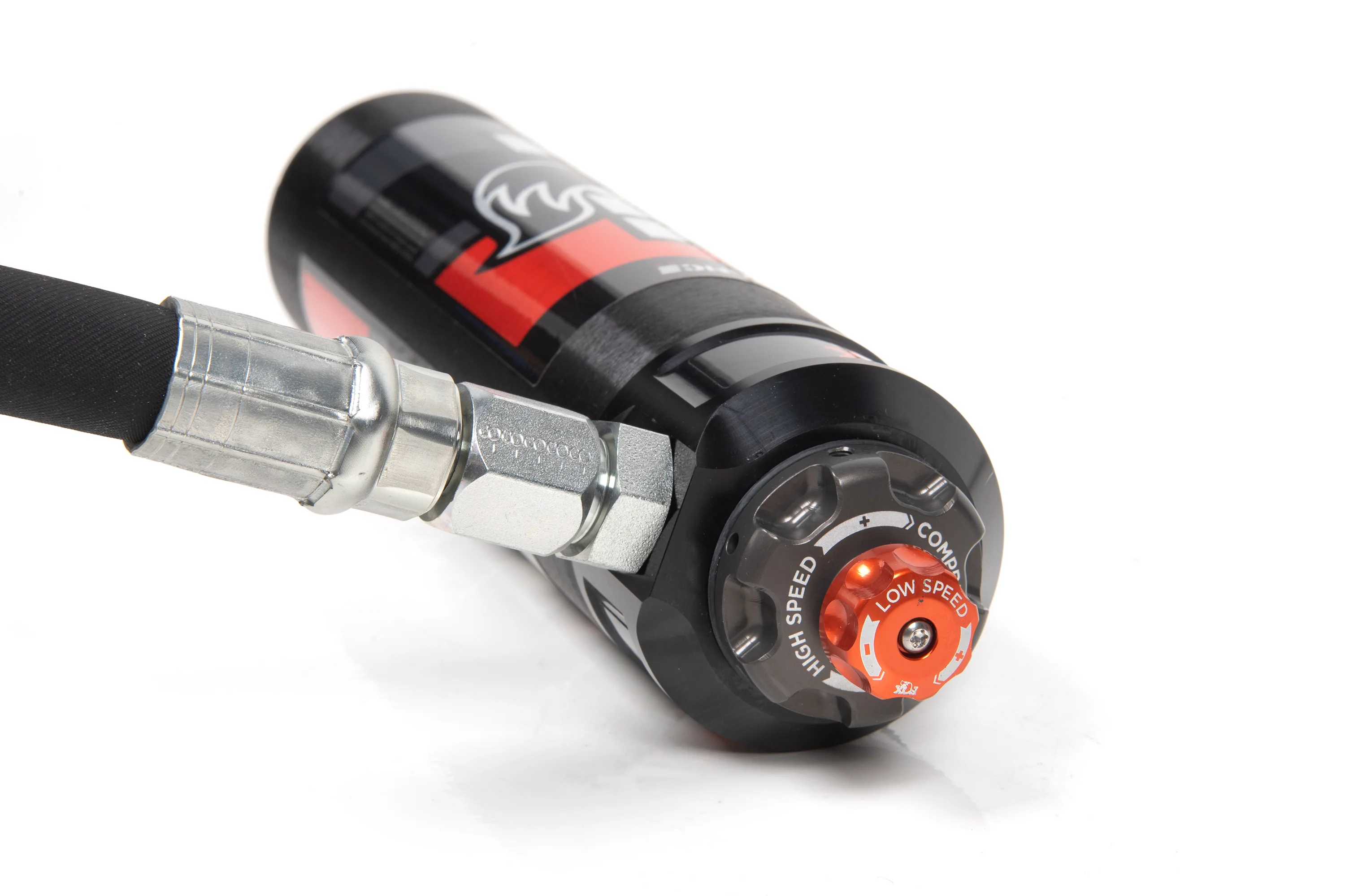 FOX 2.5 Coil-Over Shocks W/ DSC Reservoir Adjuster | 6 Inch Lift | Performance Elite Series | Ram 2500 (14-25) Ram 3500 (13-24) 4WD | Diesel - Image 3