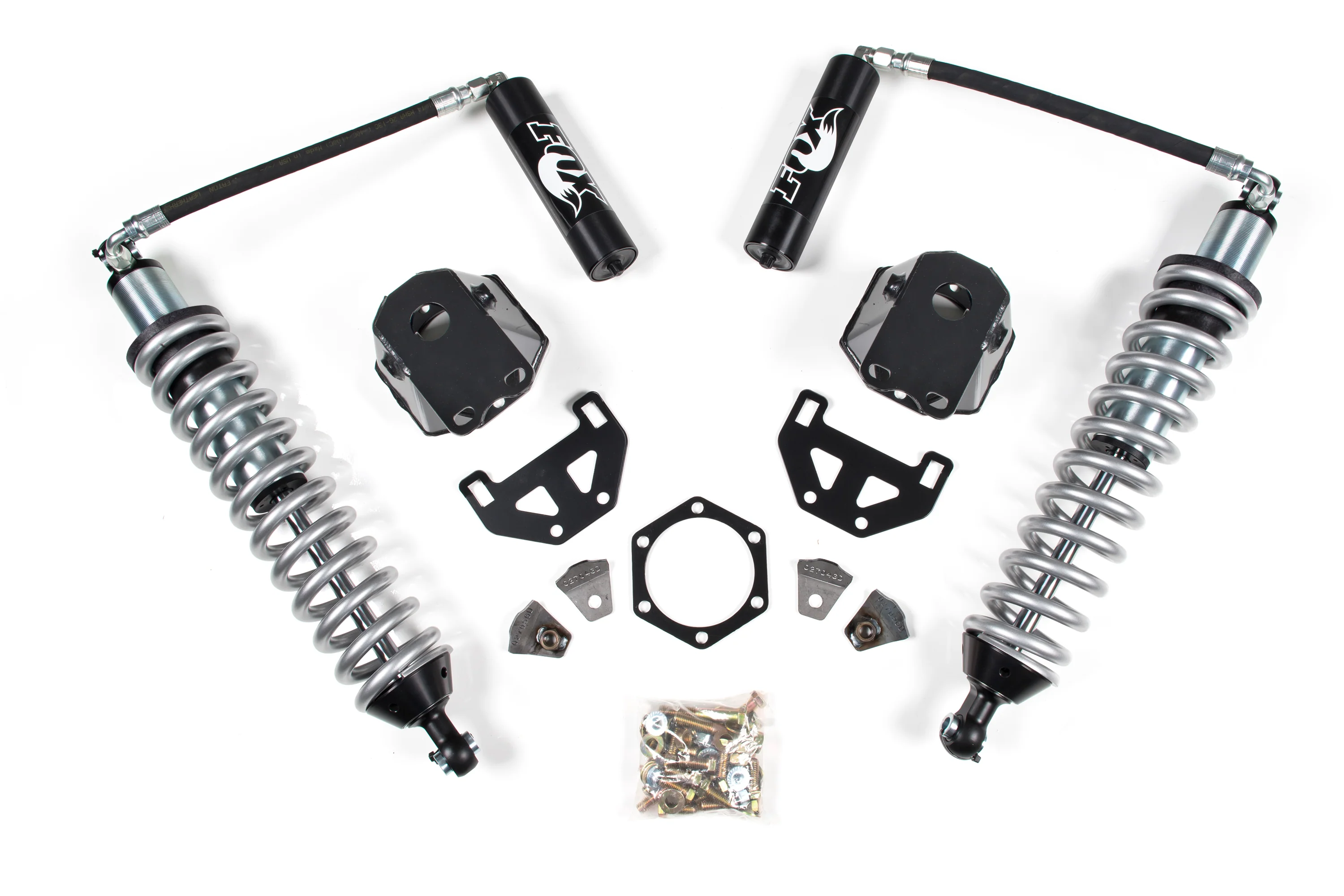 FOX 2.5 Coilover Conversion Upgrade - 3 Inch Lift | Factory Series | Dodge Ram 2500 (03-13) & 3500 (03-12) 4WD | Diesel